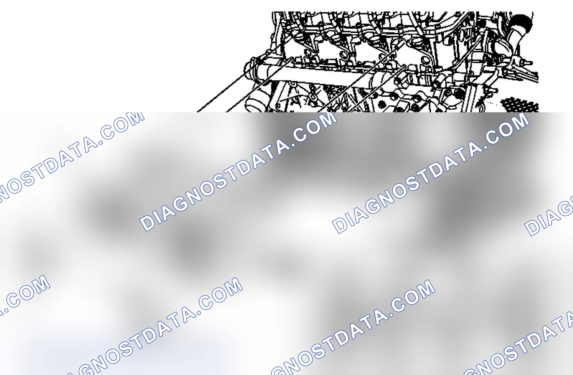 Scheme 1: Exhaust Manifold Replacement - Left Side (Diesel)
