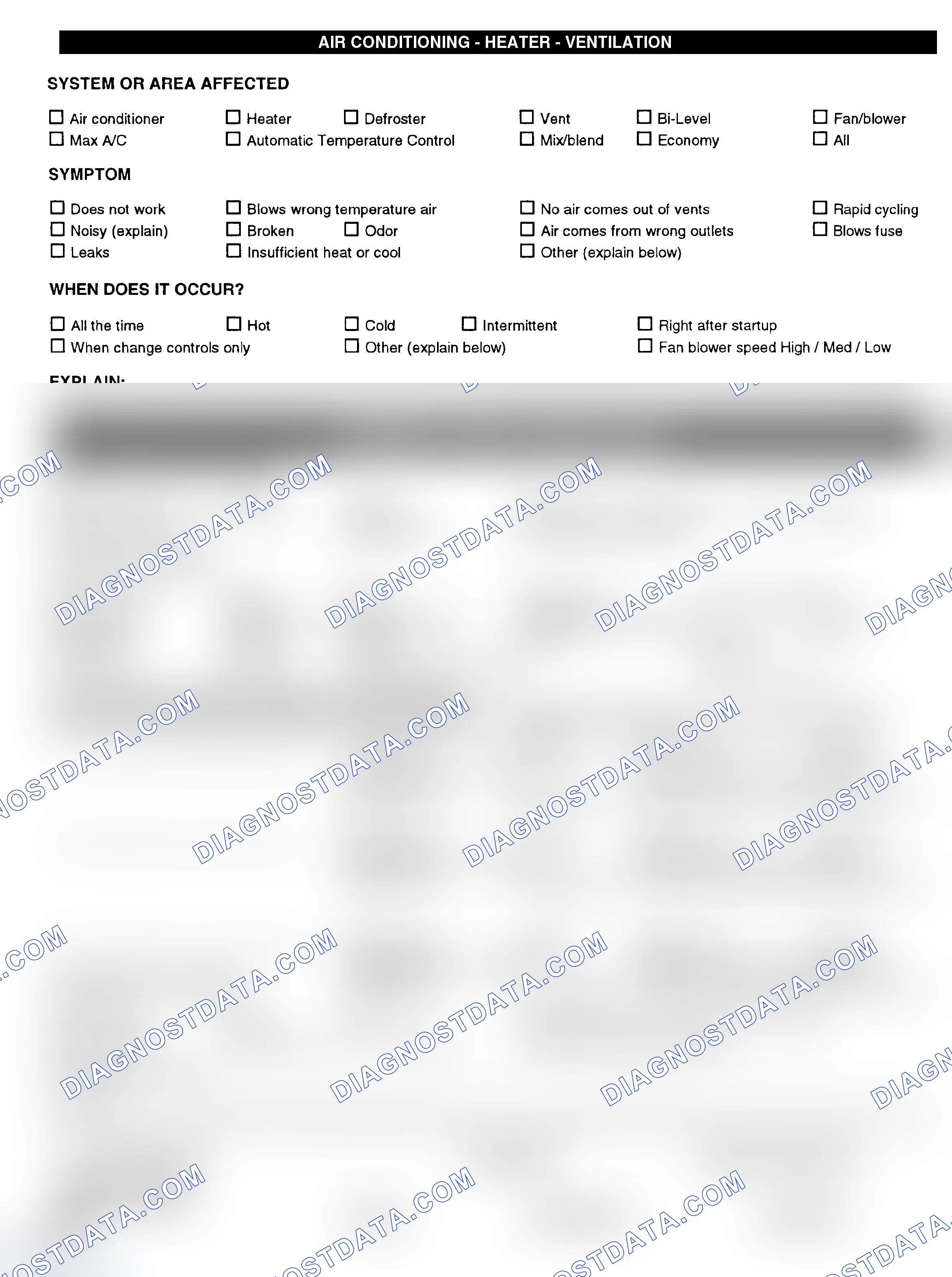 Scheme 4: Symptom Check List - Page 3