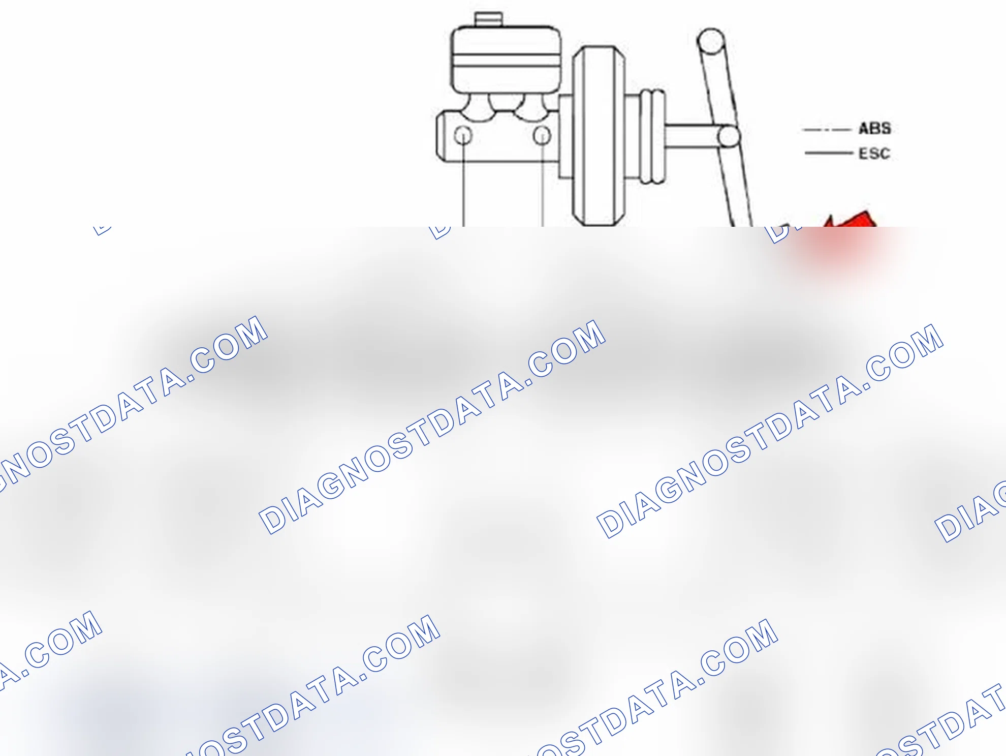 Scheme 5: ESC Hydraulic System Diagram
