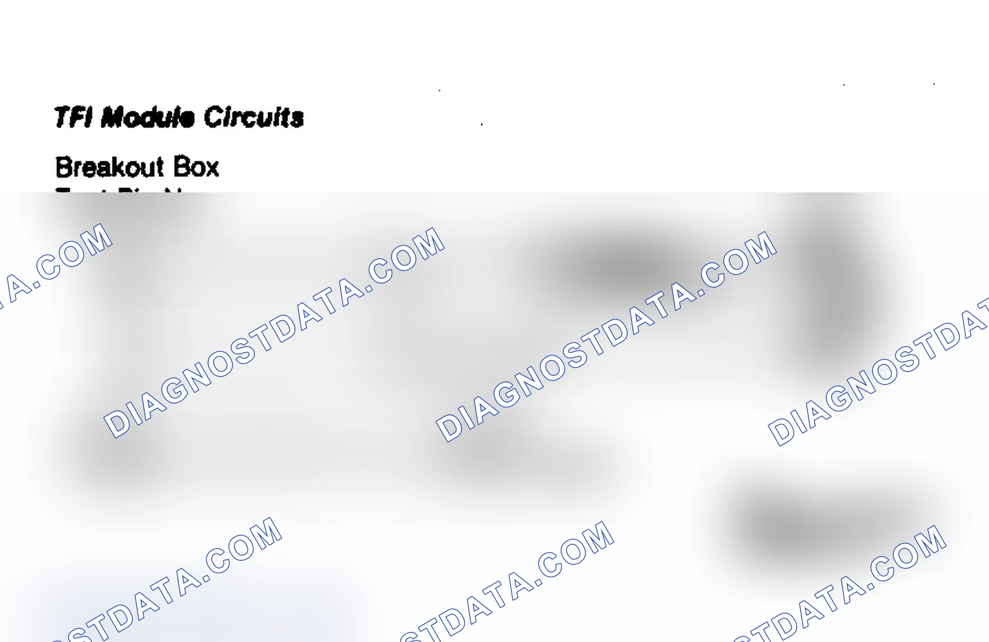 Scheme 53: TFI Module Circuits