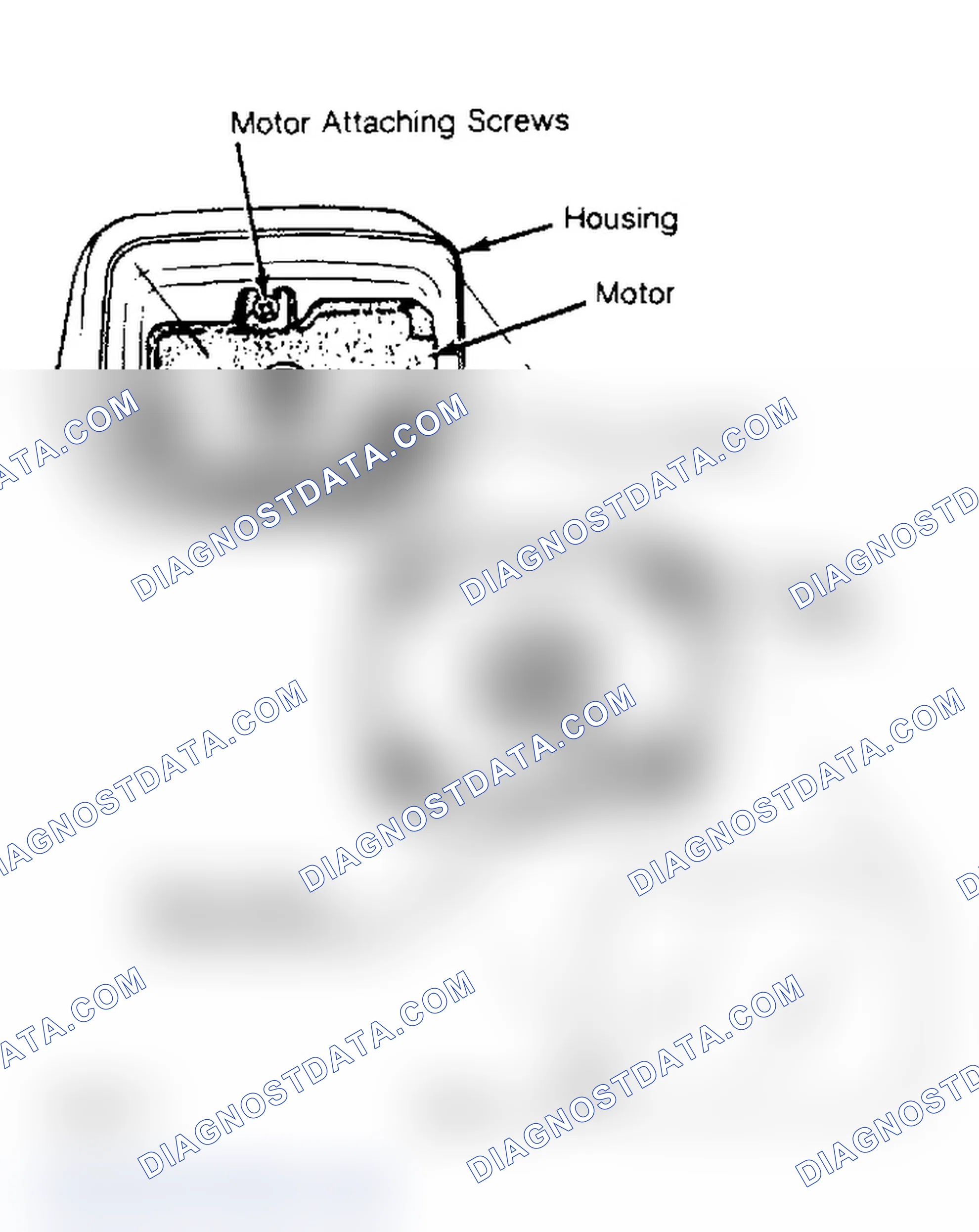 Scheme 2: Typical Power Mirror Assembly