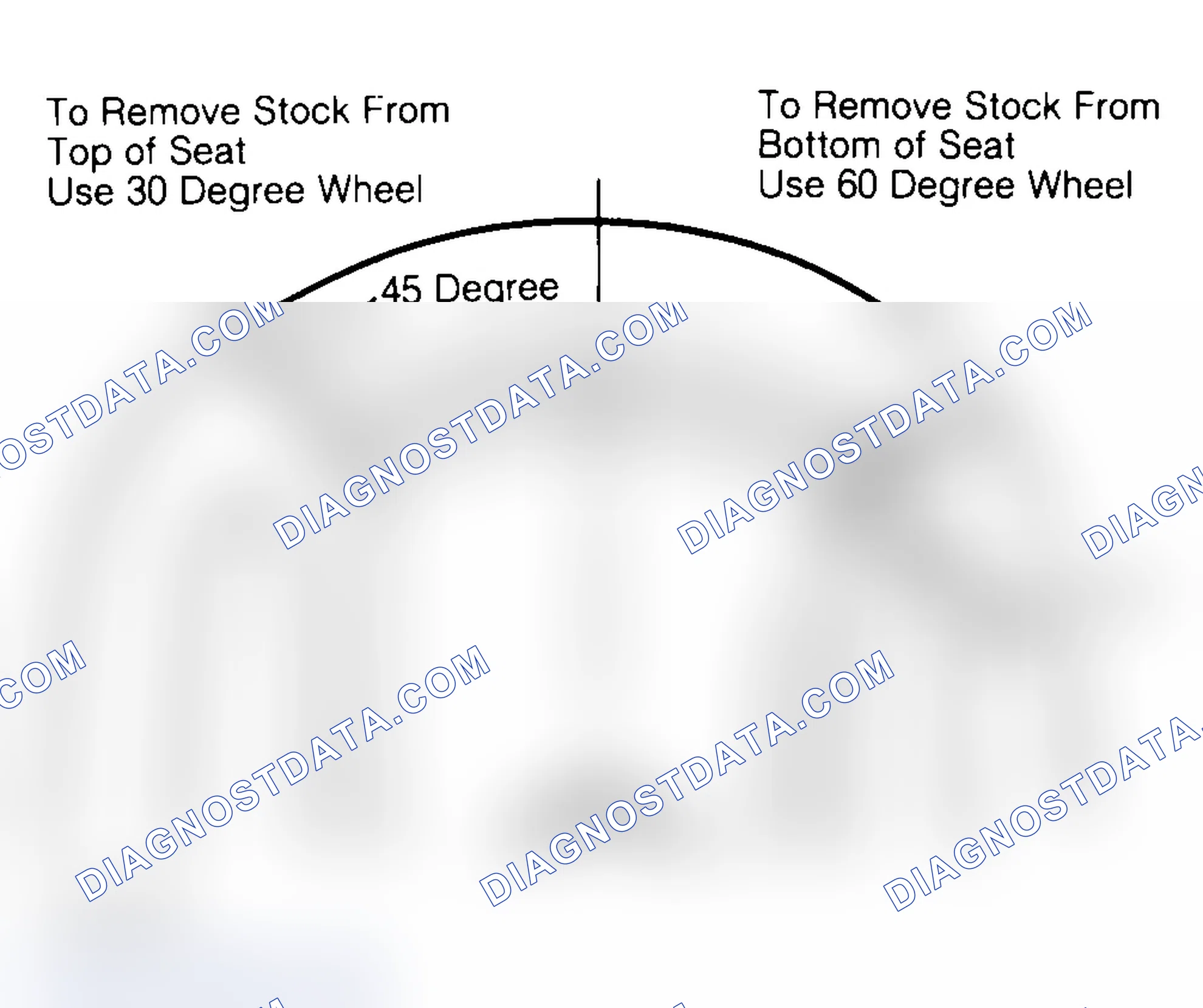 Scheme 19: Adjusting Valve Seat Width