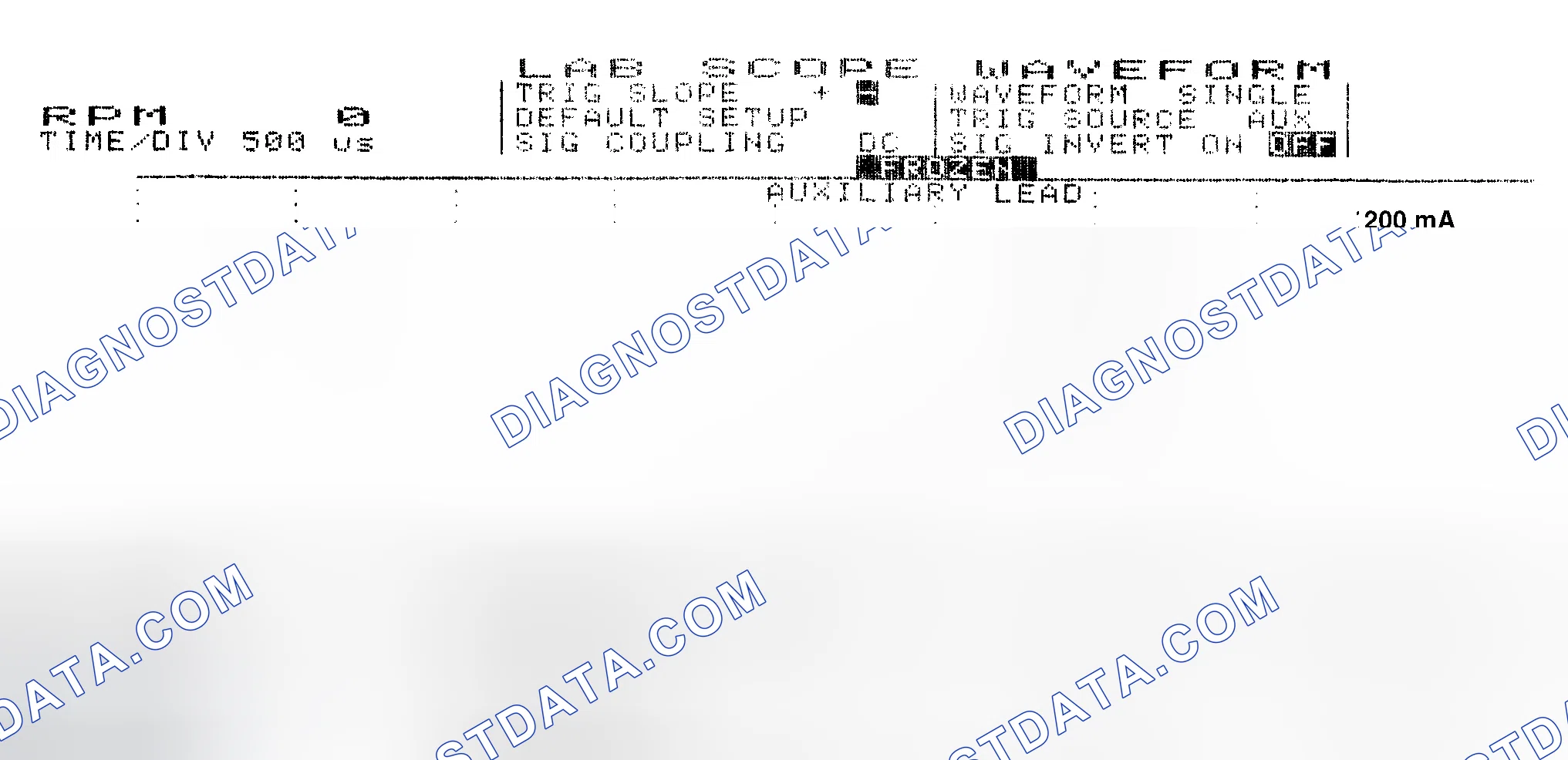Scheme 17: Single Injector w/Normal Current Flow - Current Pattern