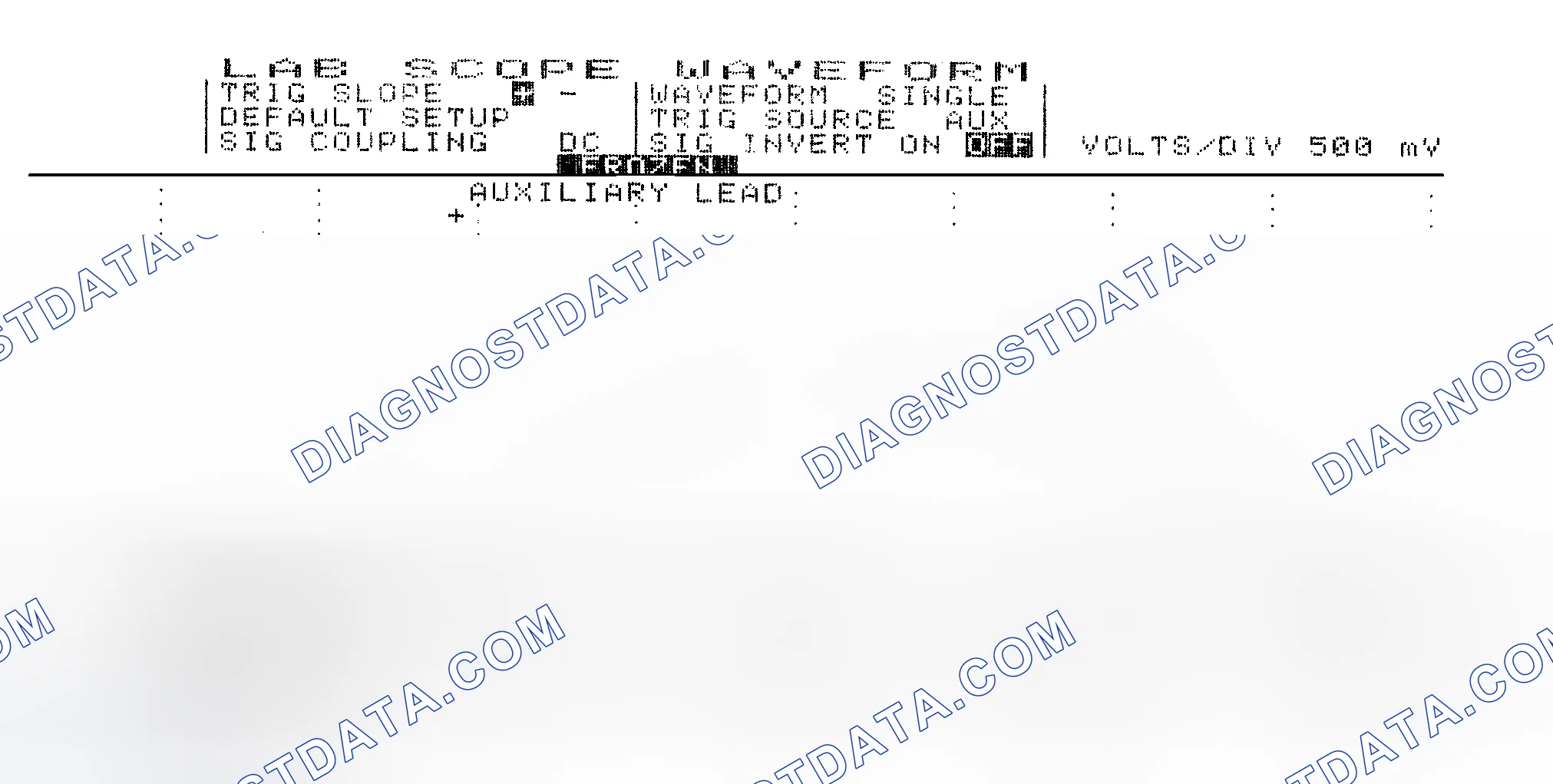 Scheme 14: Single Injector w/Excessive Current Flow - Current Pattern