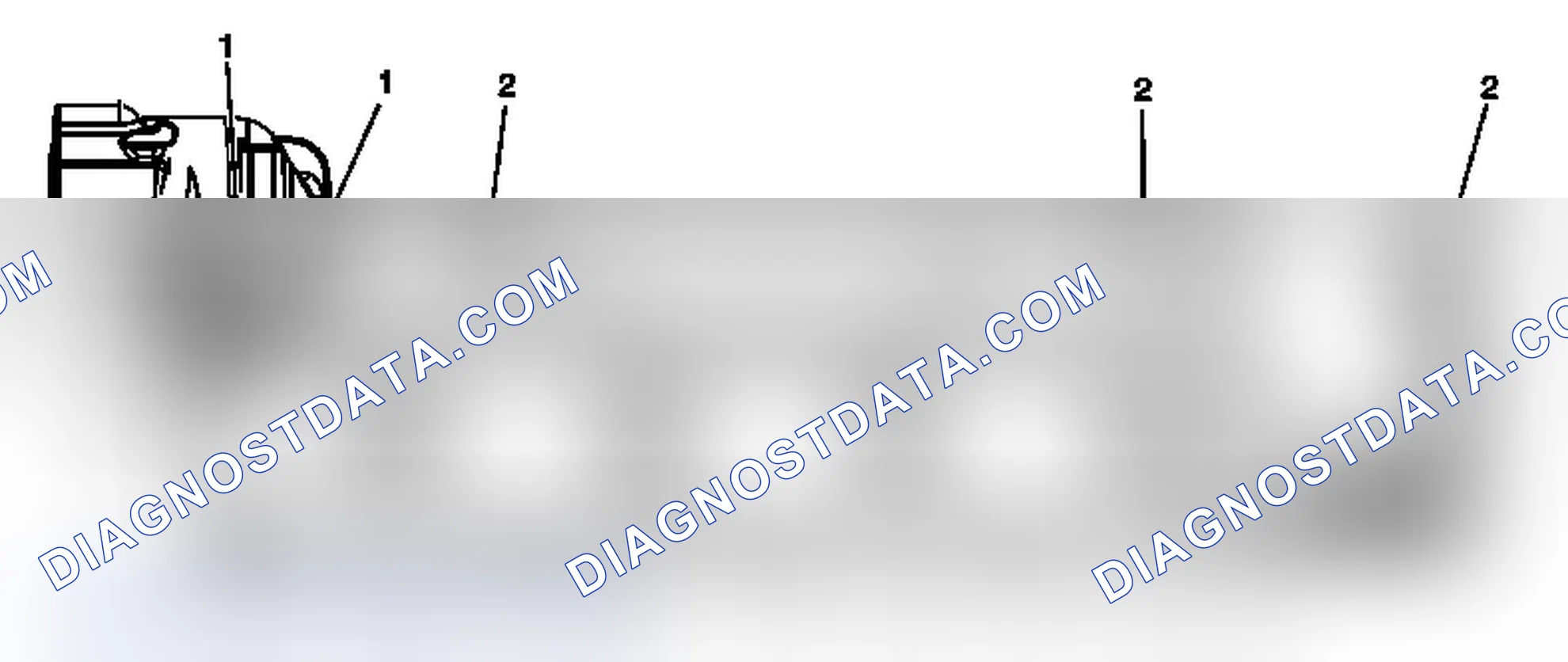 Scheme 44: Cylinder Head - Exhaust Manifold Deck View
