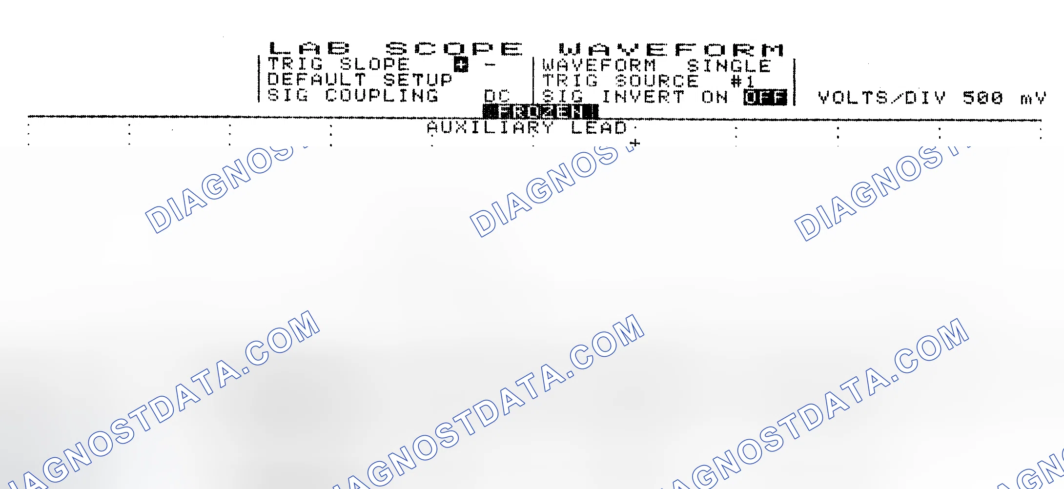 Scheme 10: Single Injector w/Excessive Current Flow - Current Pattern