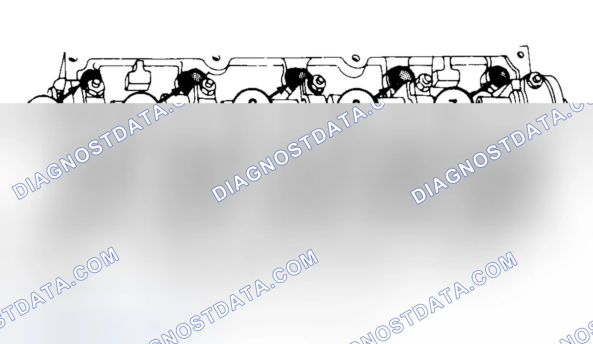 Scheme 7: Typical Cylinder Head Tightening or Loosening Sequence