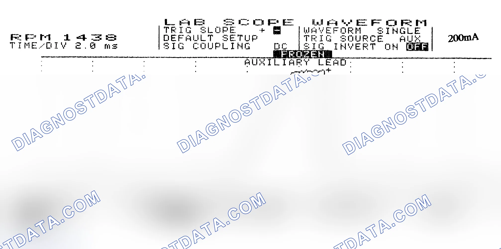 Scheme 15: Single Injector w/Normal Current Flow - Current Pattern
