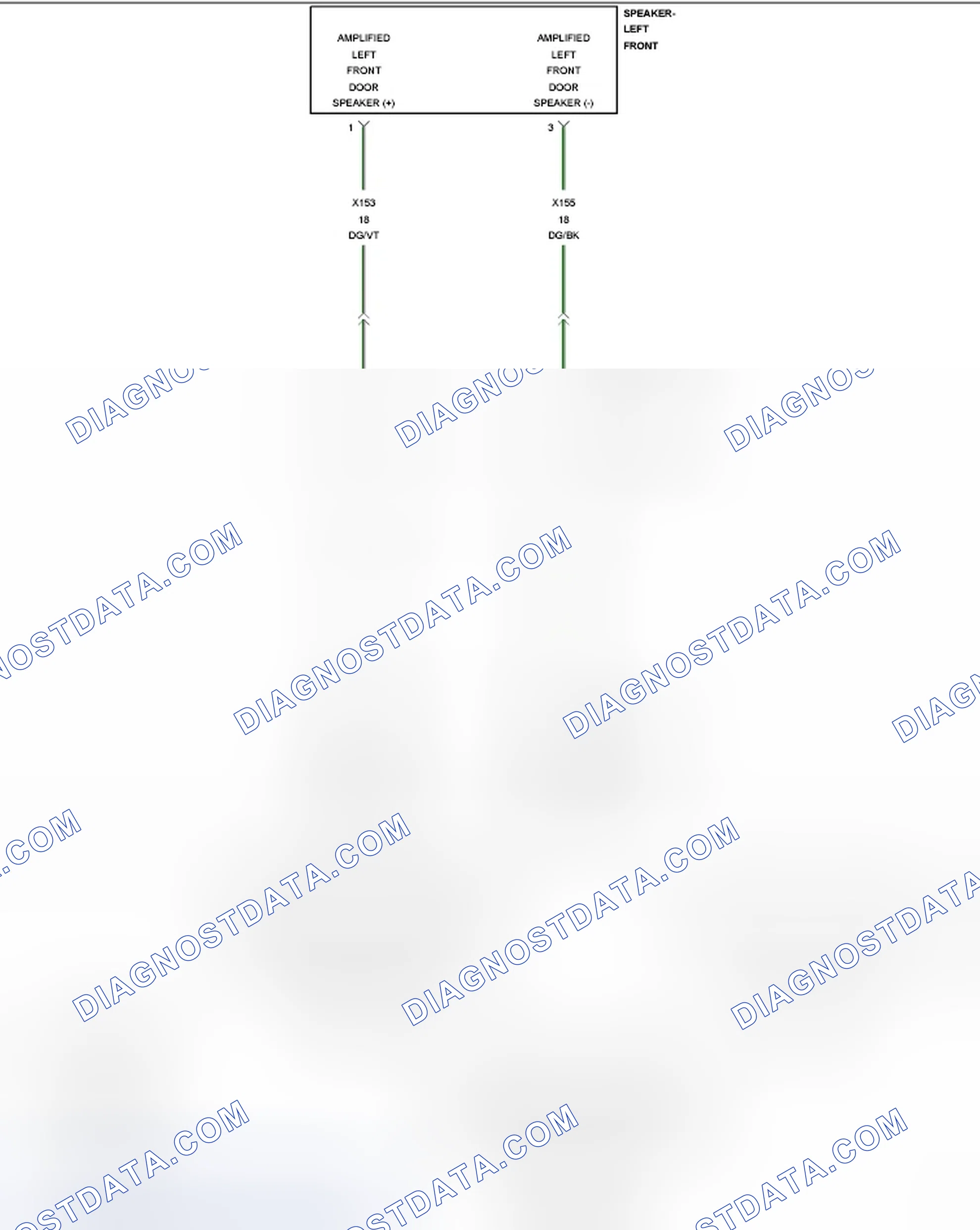 Scheme 32: B146B-CHANNEL 3 AUDIO SPEAKER OUTPUT CIRCUIT LOW