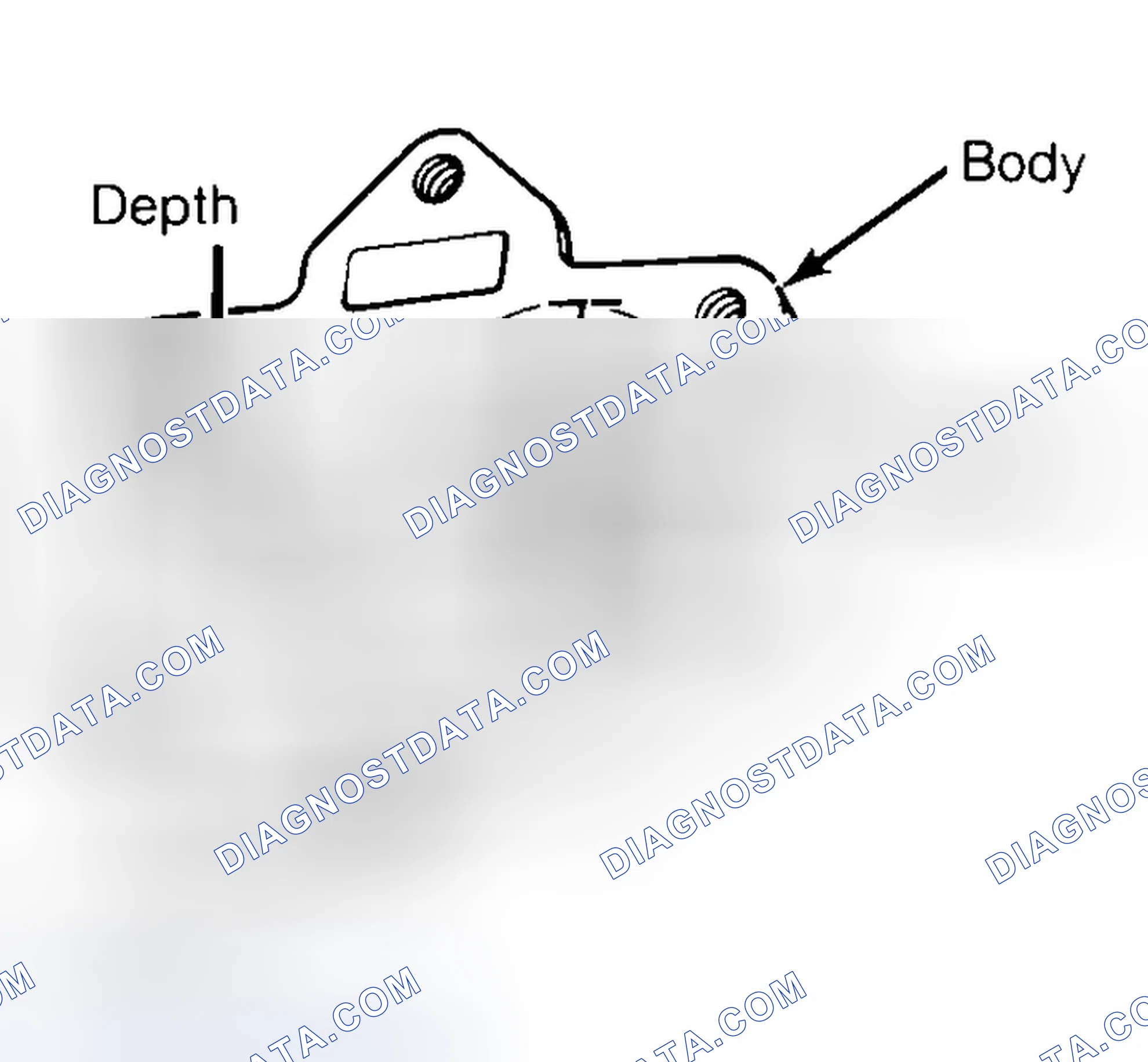 Scheme 35: Measuring Oil Pump Gear Cavity