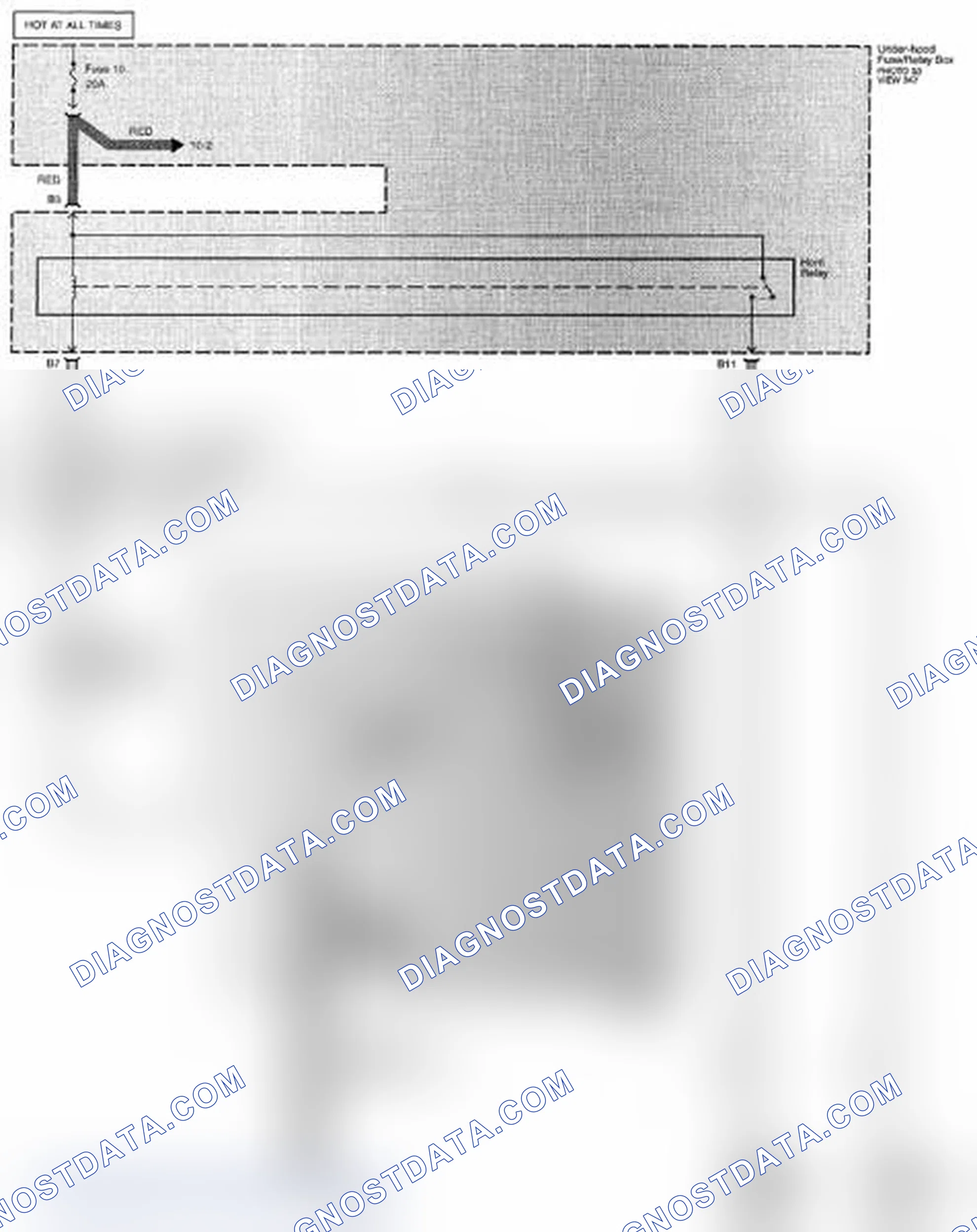 Scheme 274: Horn Circuit Diagram (Page 40)