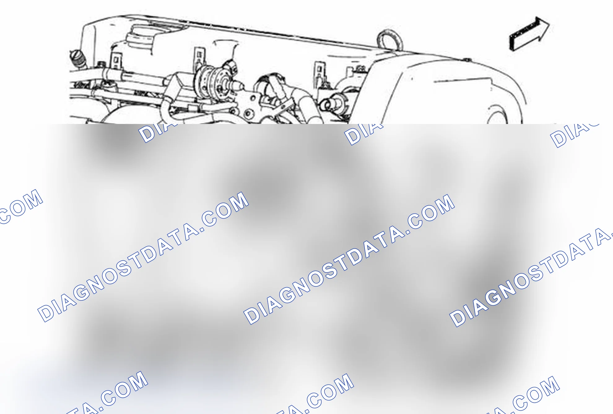 Scheme 15: Throttle Body Heater Inlet Hose Replacement (2H0)