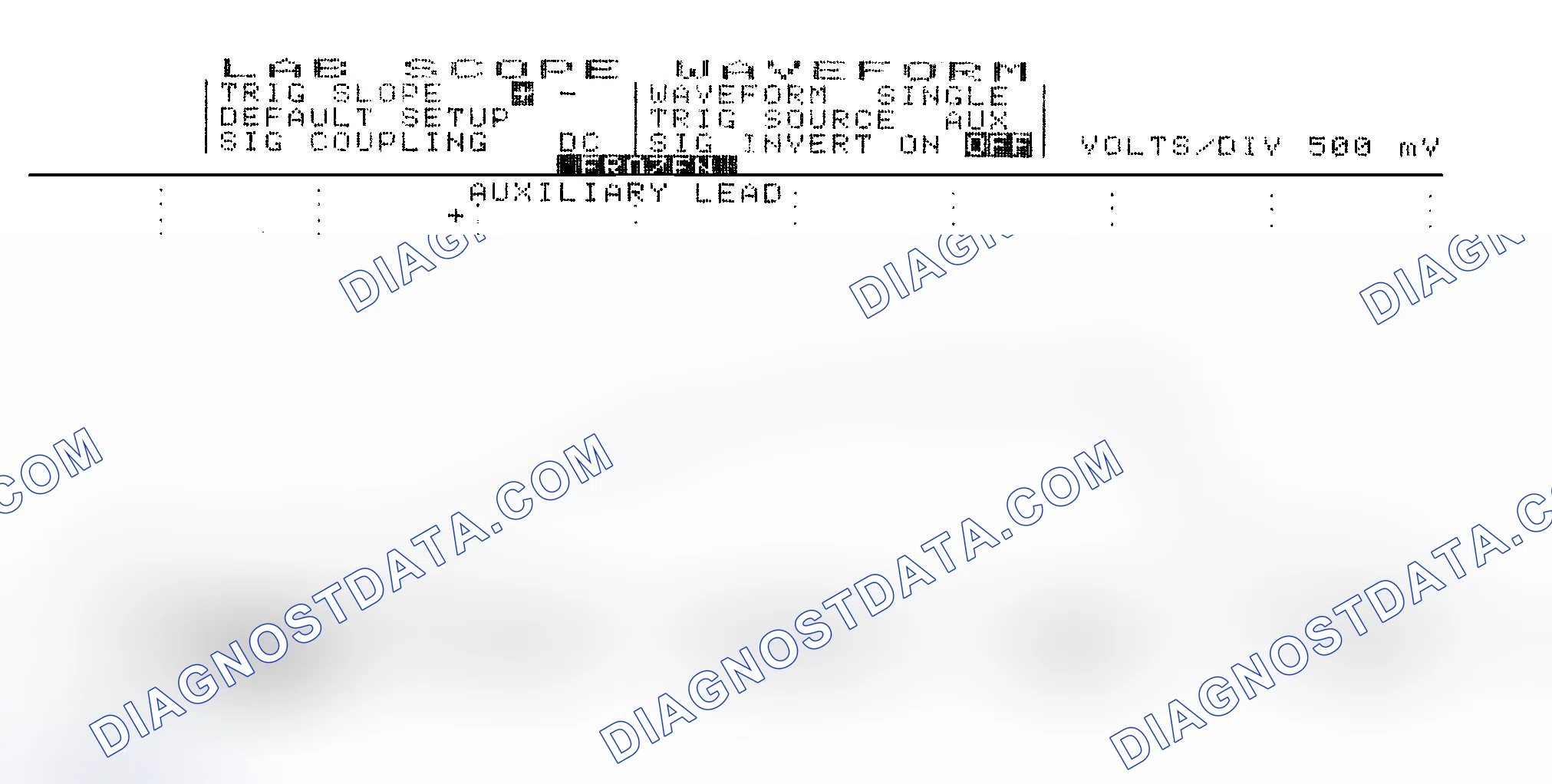 Scheme 14: Single Injector w/Excessive Current Flow - Current Pattern
