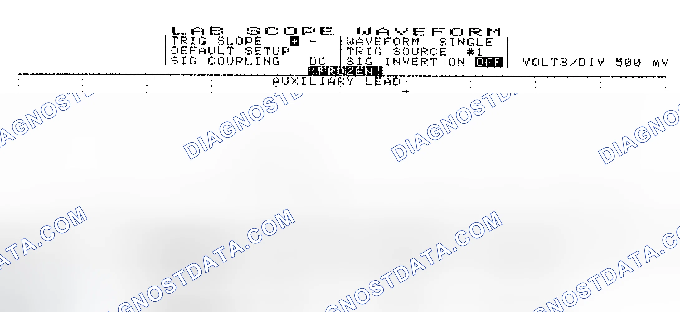 Scheme 10: Single Injector w/Excessive Current Flow - Current Pattern