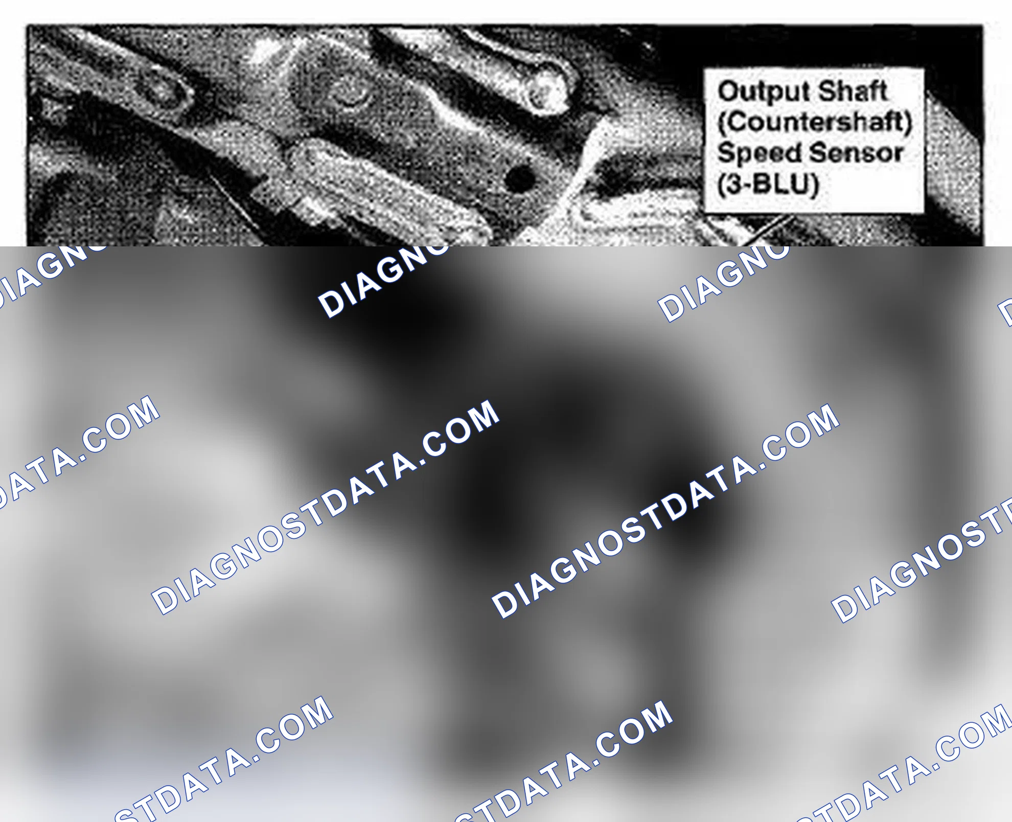 Scheme 1236: Under Transmission Housing (M/T) Component Location (Photo 227)