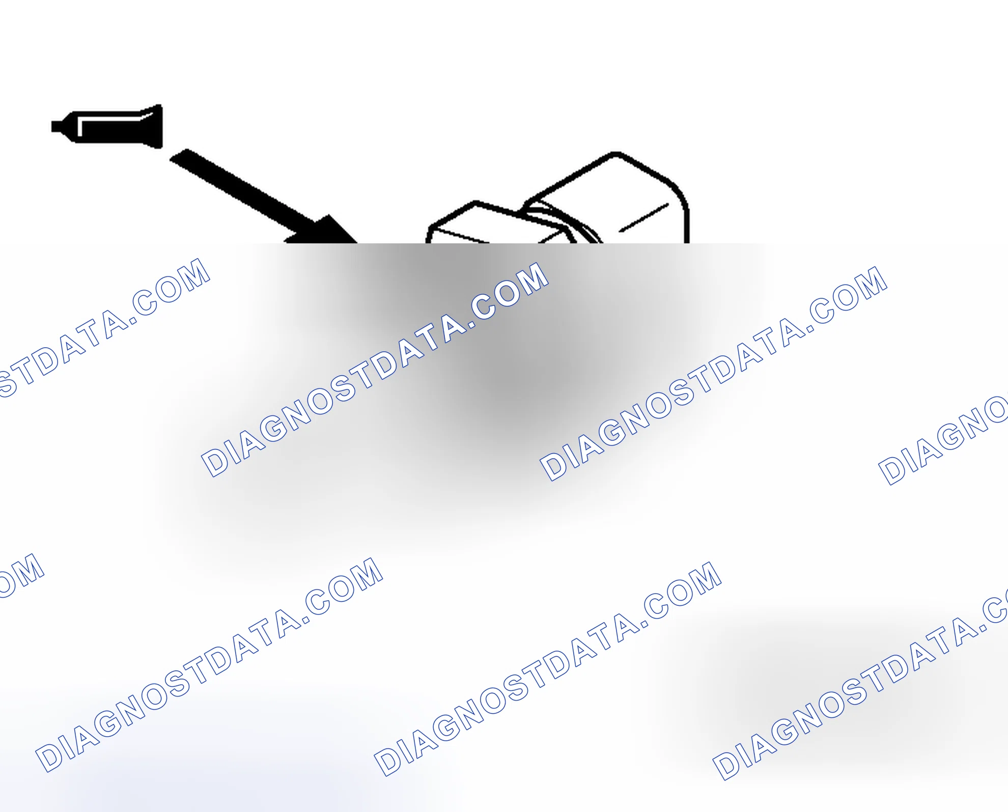 Scheme 624: >> B << SEALANT APPLICATION TO ENGINE COOLANT TEMPERATURE SENSOR