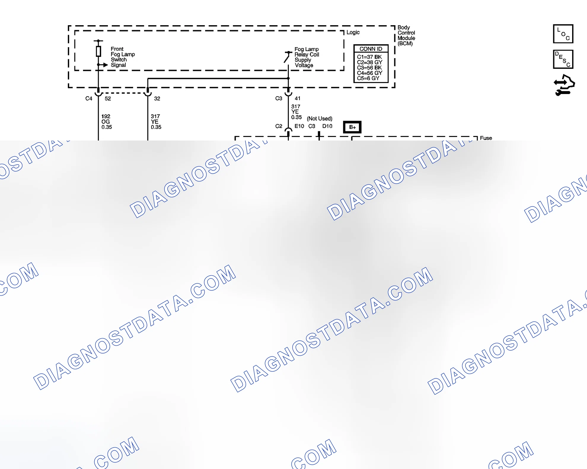 Scheme 4: Fog Lights Schematics