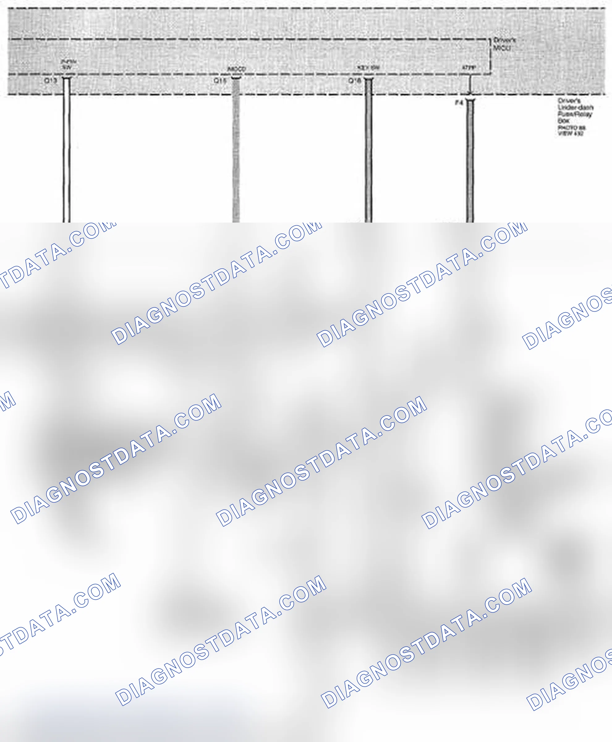 Scheme 282: Keyless Access System Circuit Diagram (Page 131-1)