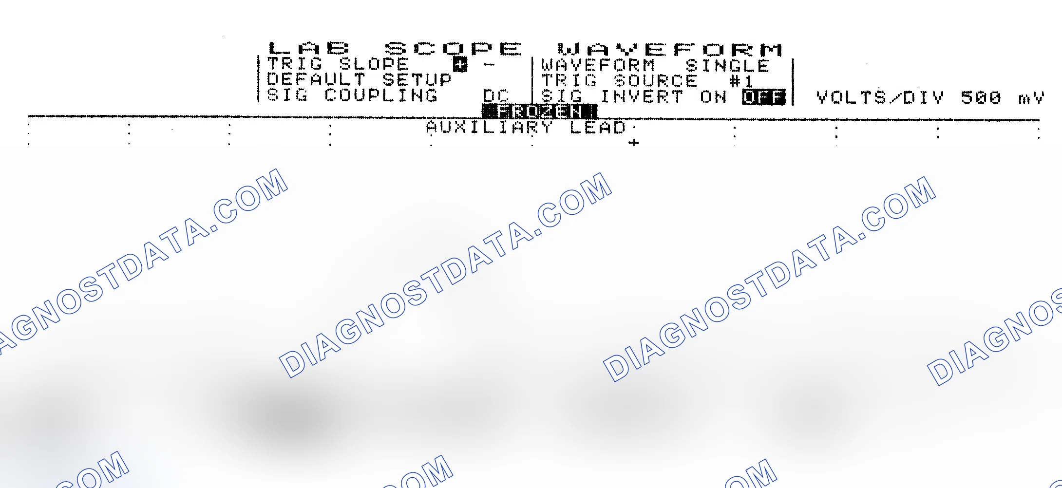 Scheme 10: Single Injector w/Excessive Current Flow - Current Pattern