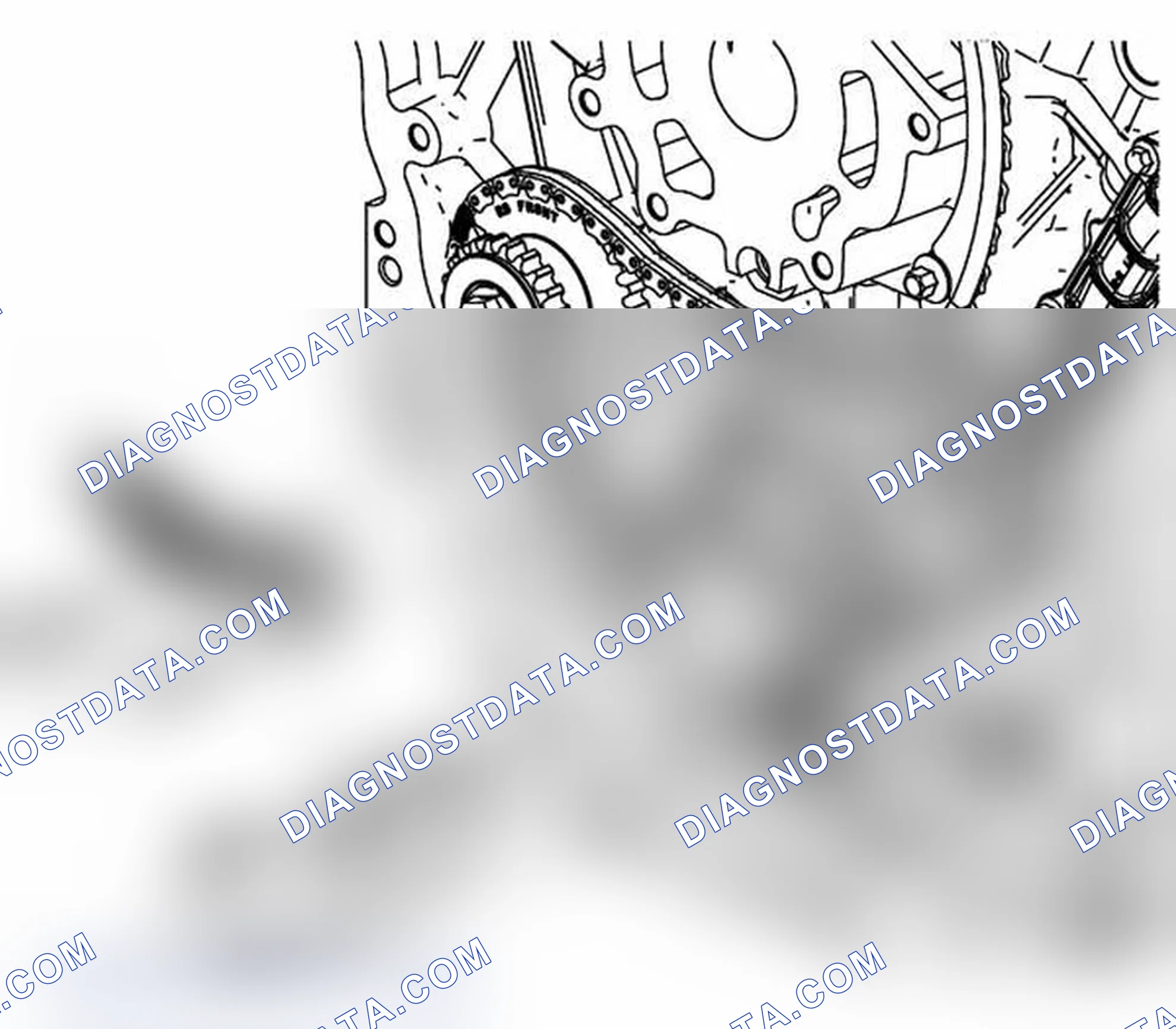 Scheme 192: Primary Timing Chain Guide Installation - Lower and Upper