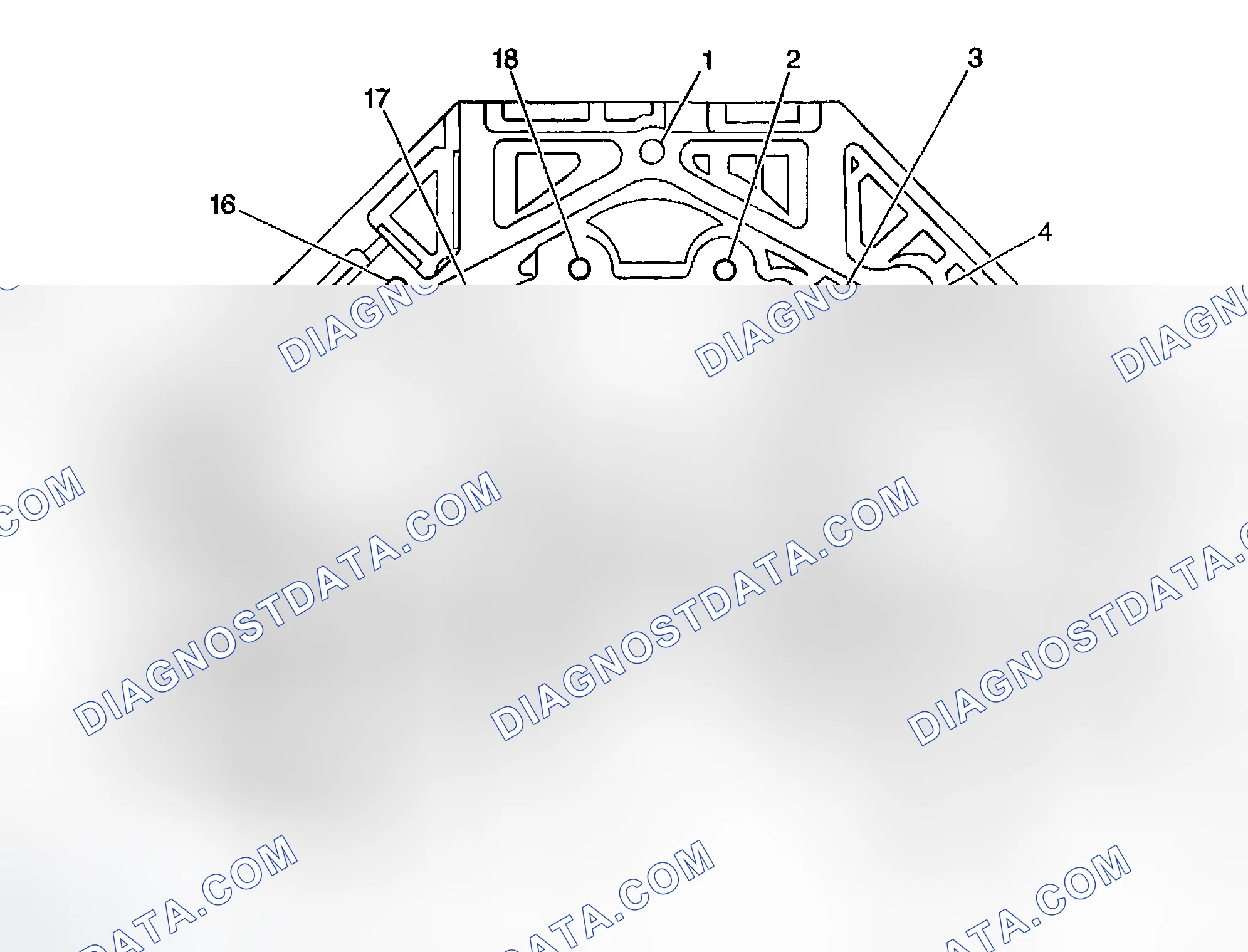 Scheme 735: Engine Block-Rear View
