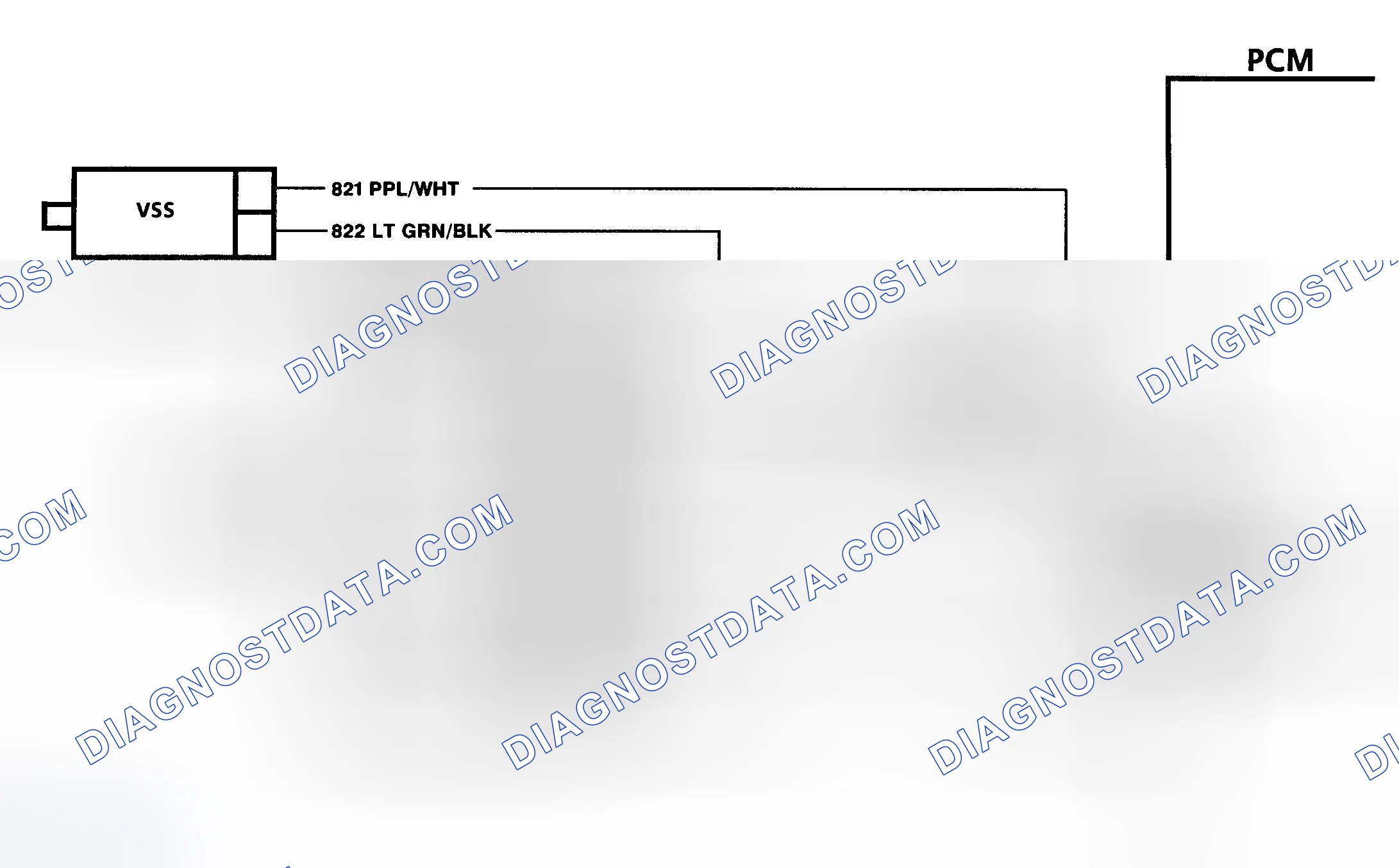 Scheme 185: Code 16 Schematic ("C" & "K" Series A/T) VSS Buffer Fault