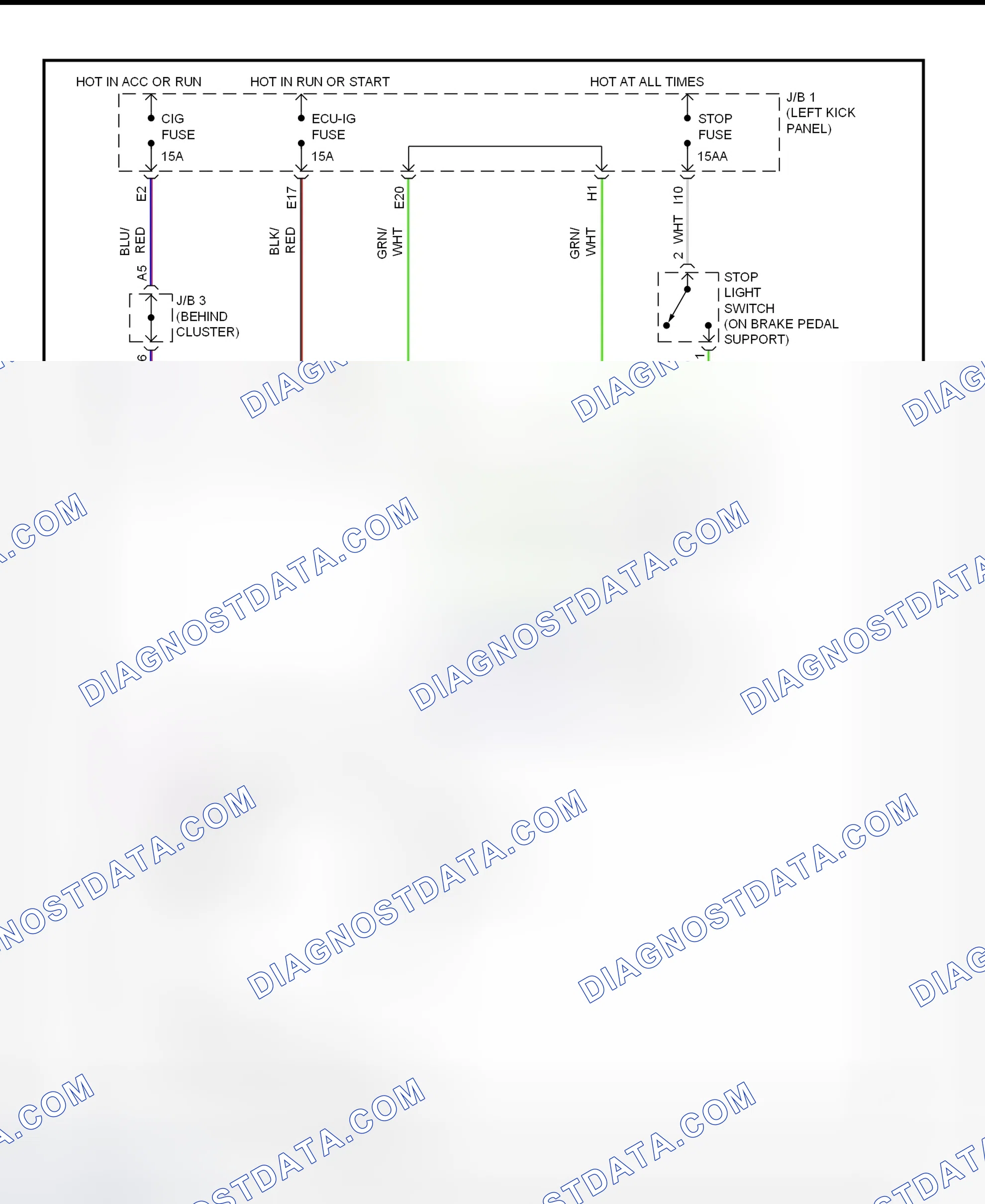 Scheme 9: Shift Interlock System Wiring Diagram (1995-96 SC300 & SC400)