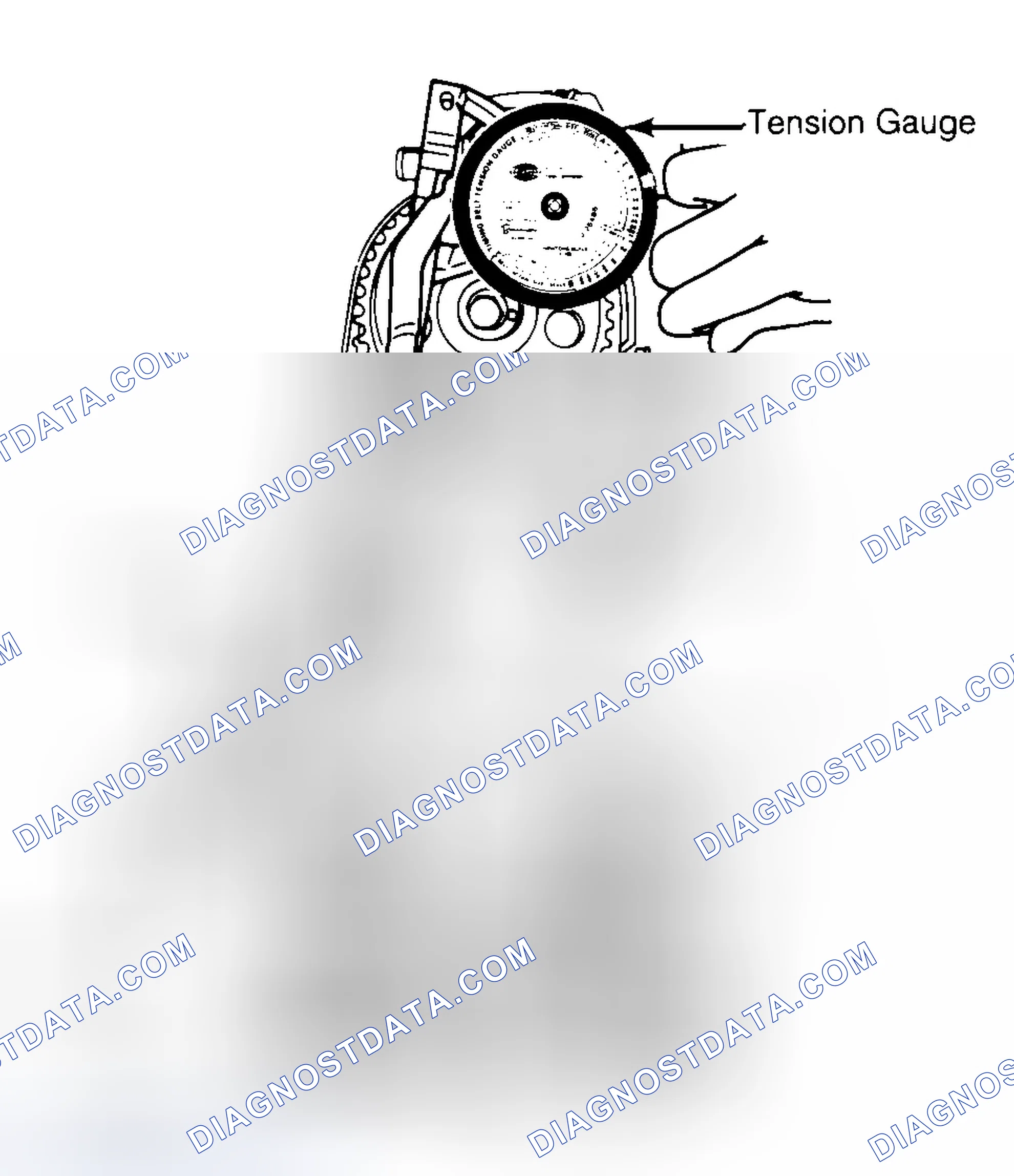 Scheme 3: Adjusting Typical Timing Belt Tension