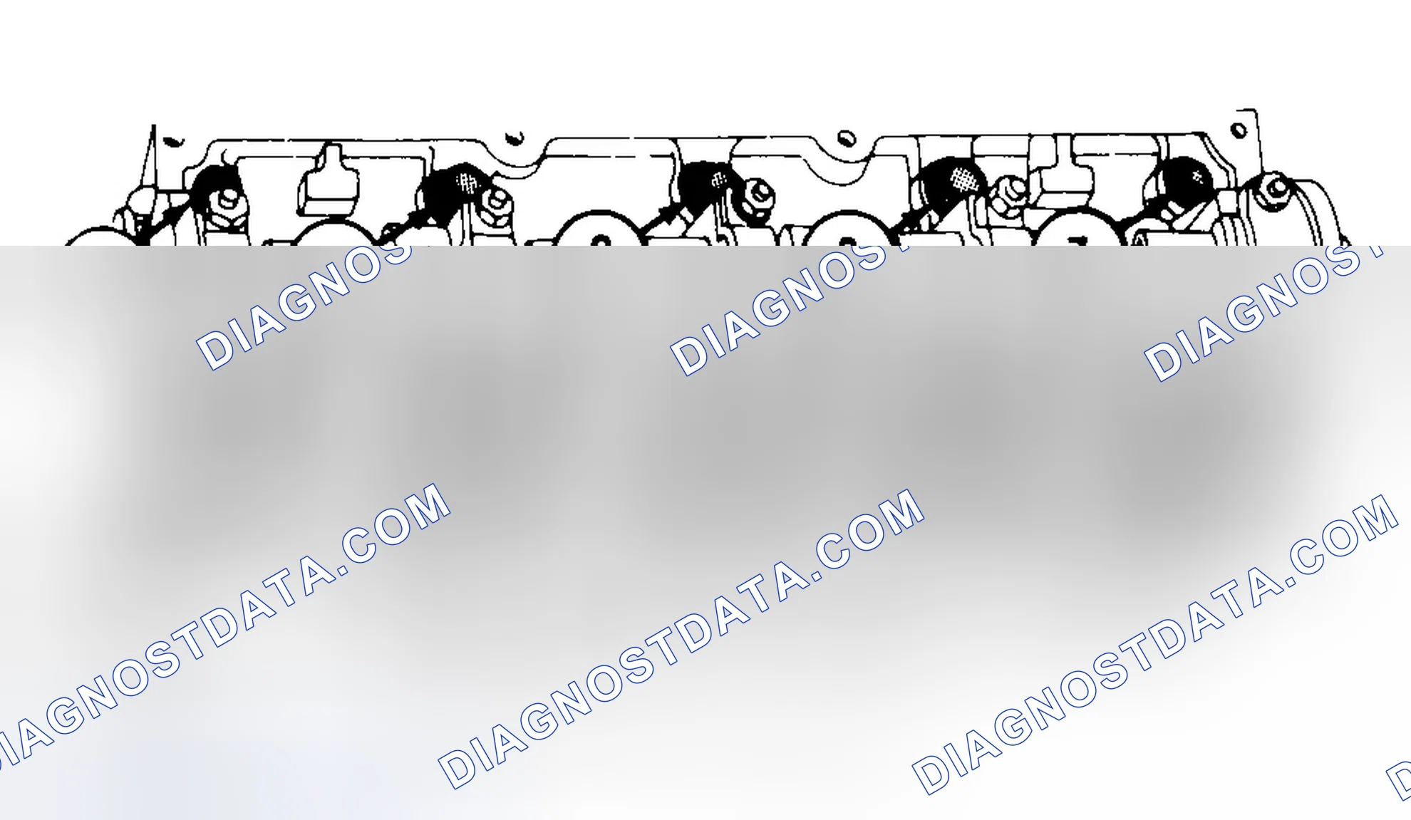 Scheme 7: Typical Cylinder Head Tightening or Loosening Sequence