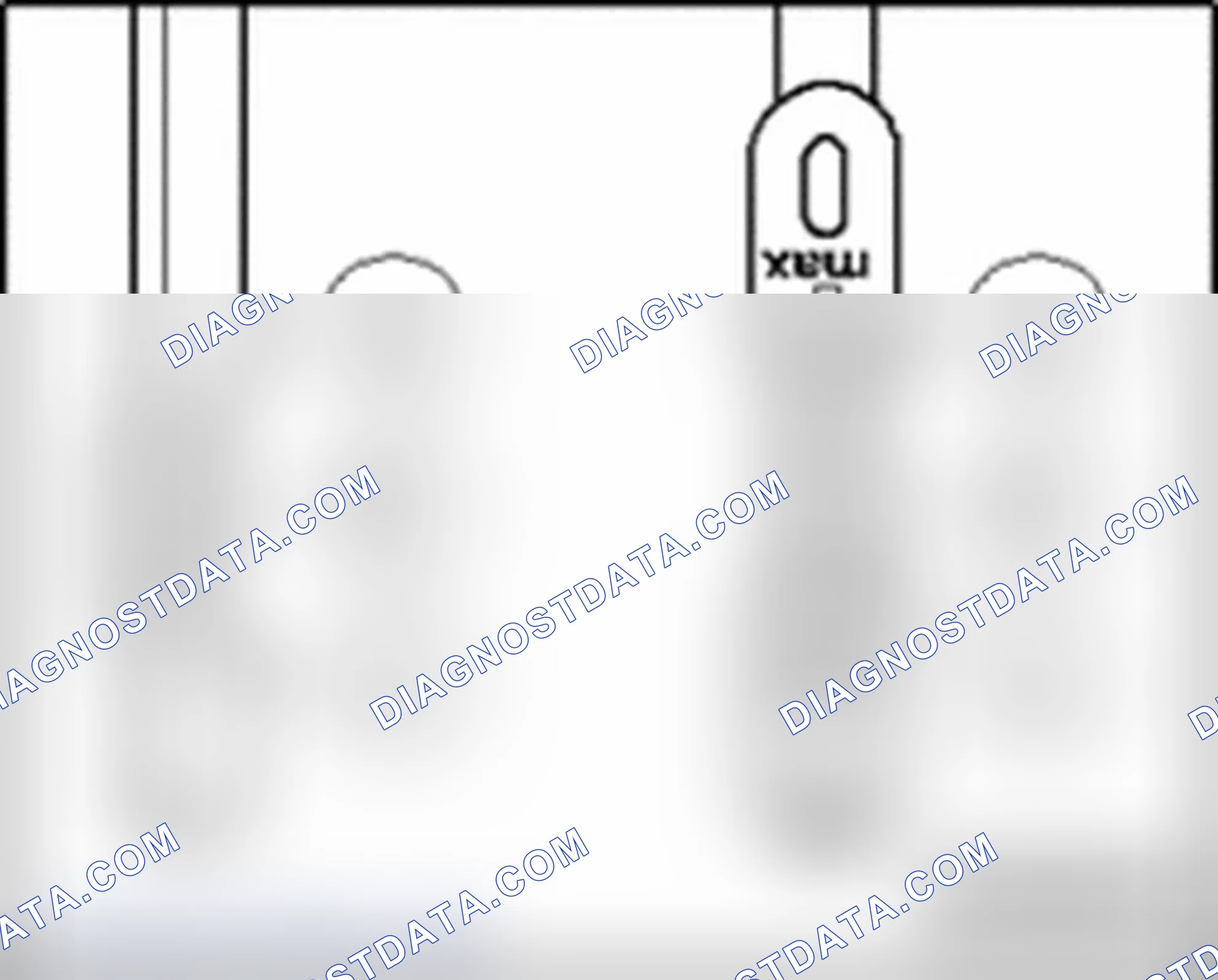 Scheme 447: Range of markings on dipstick