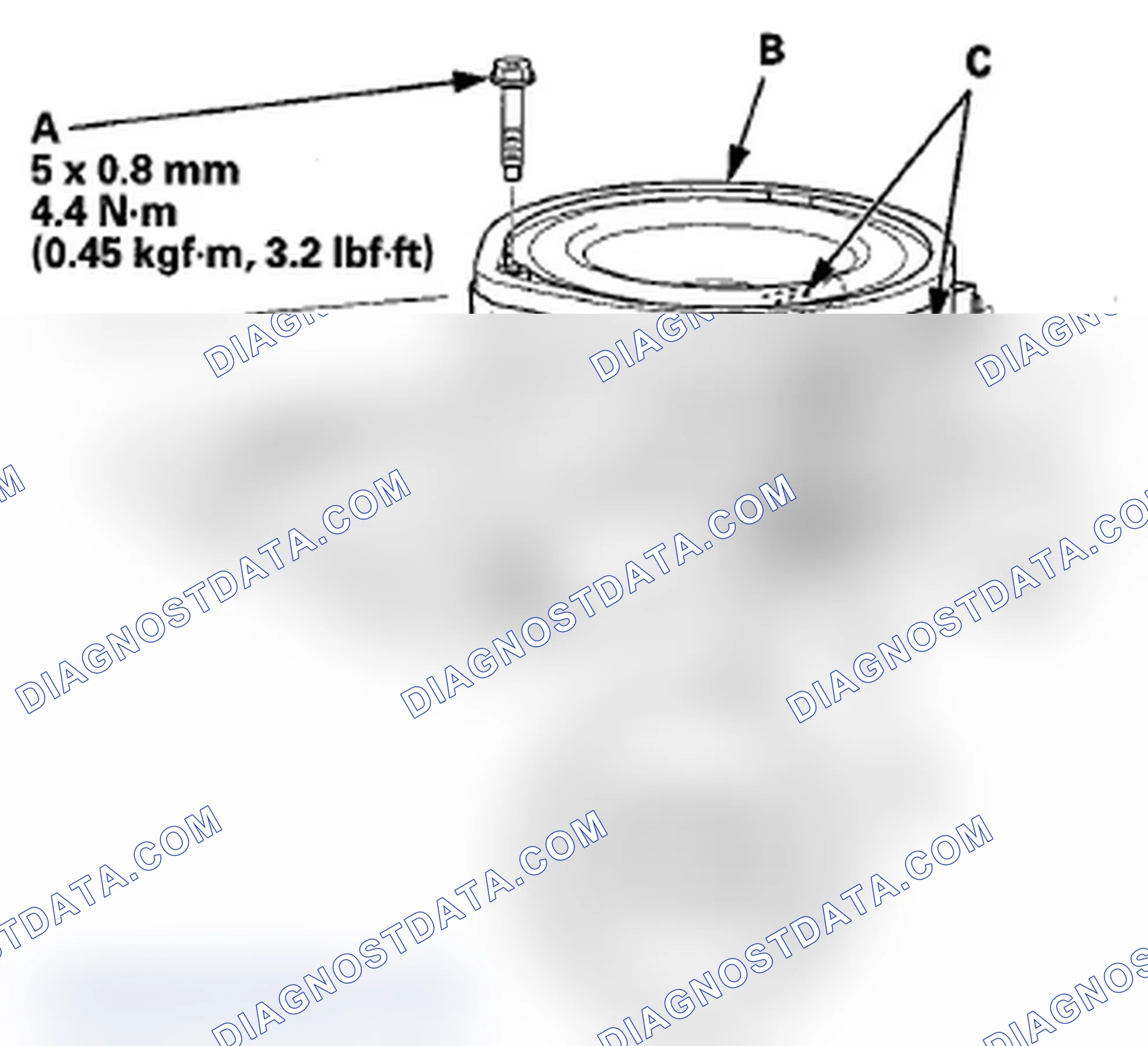 Scheme 906: Rear Speaker (Sedan)