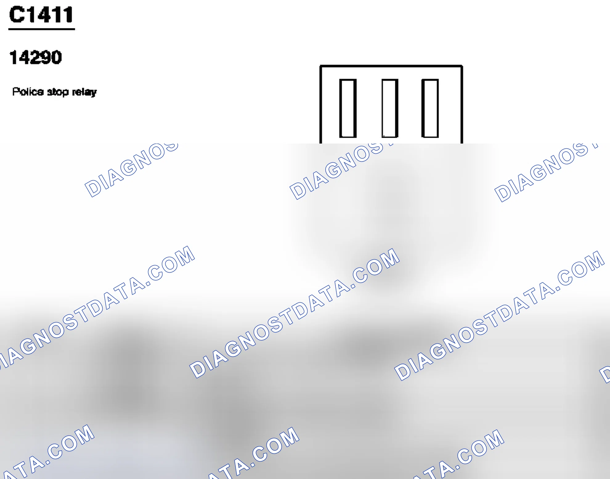 Scheme 307: Identifying Connectors C1411, C1456, C1478, C1479 & C1480