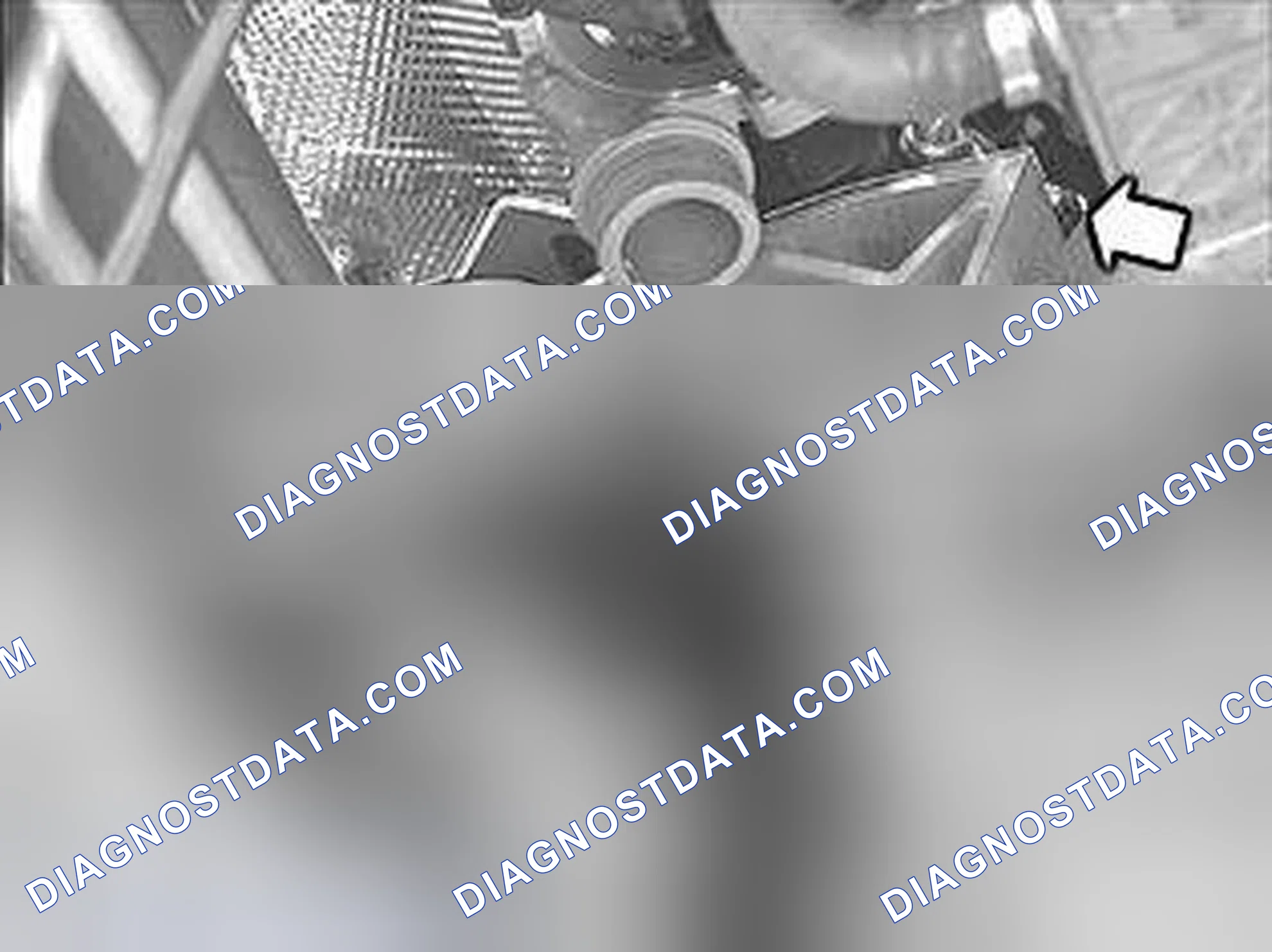Scheme 64: Removing the rear engine mounting