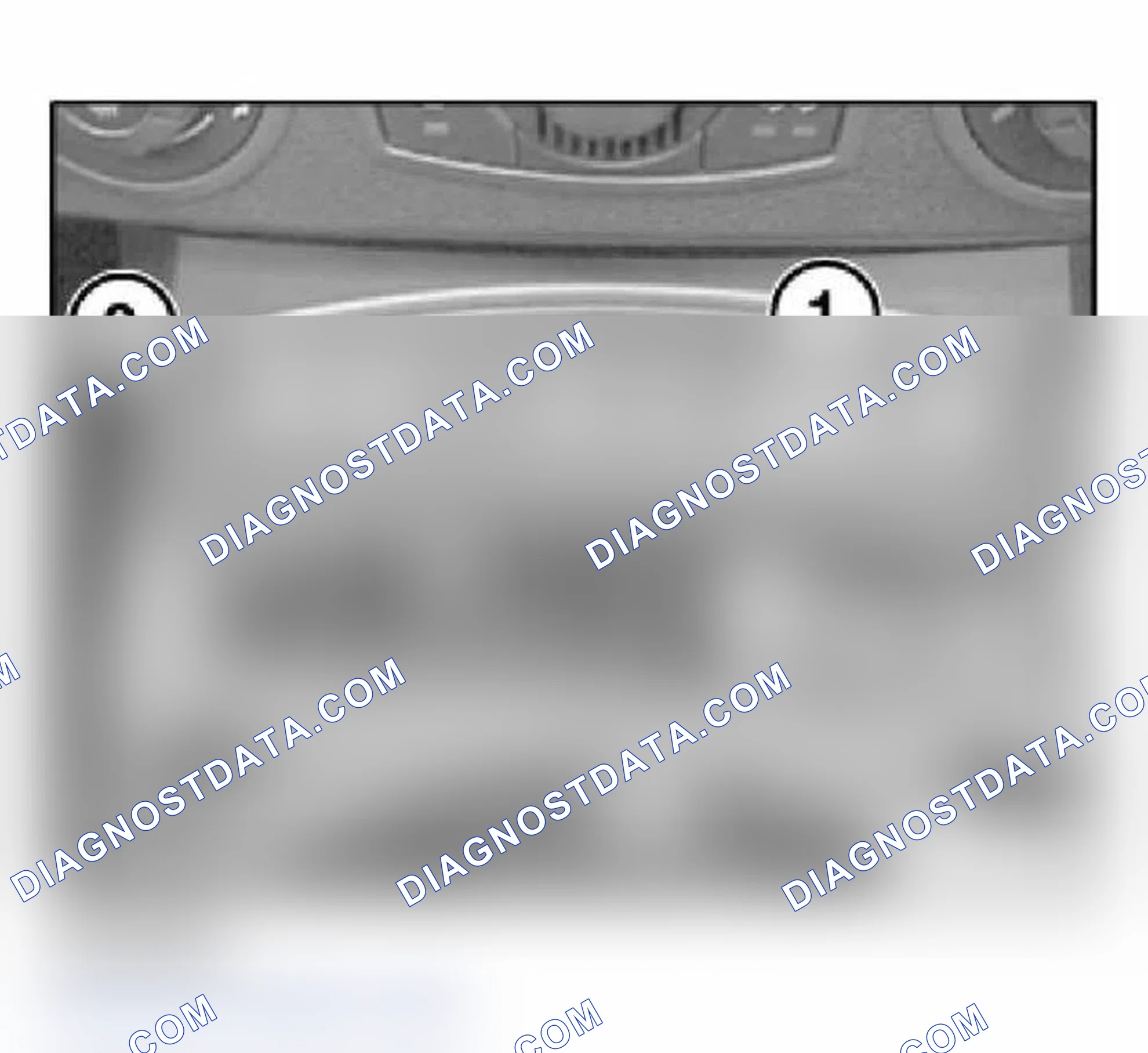 Scheme 109: 61 31 057 Removing and installing/replacing switch unit in center console