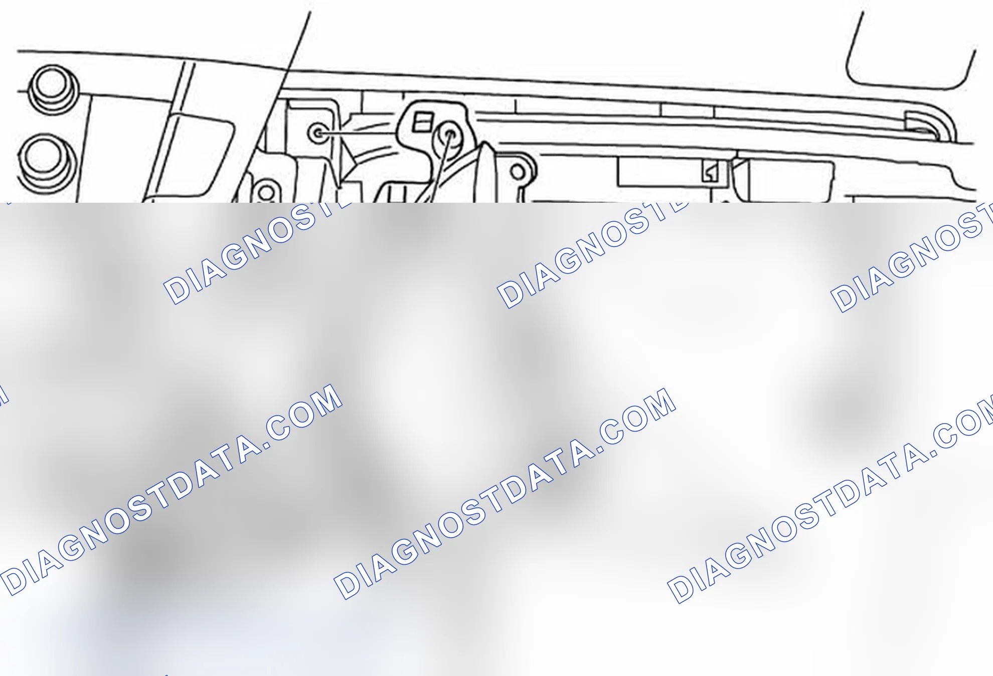 Scheme 32: Instrument Panel Lower Extension Side Trim Panel Replacement