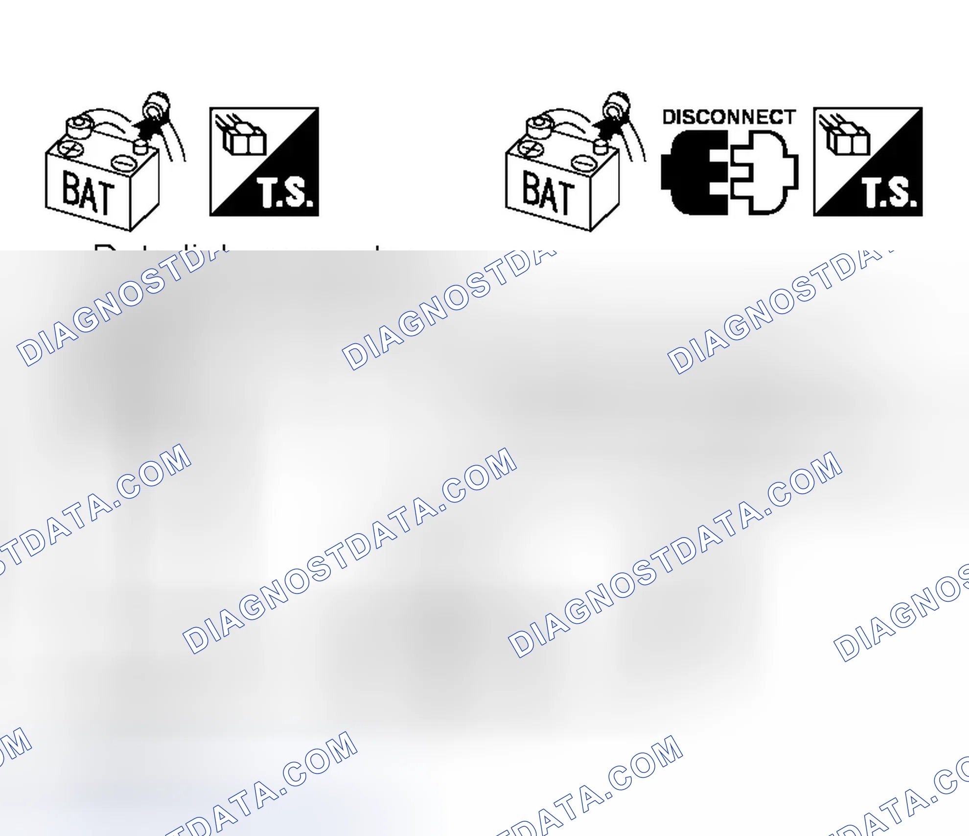 Scheme 389: Circuit Check Between Data Link Connector and ABS Actuator and Electric Unit (Control Unit)