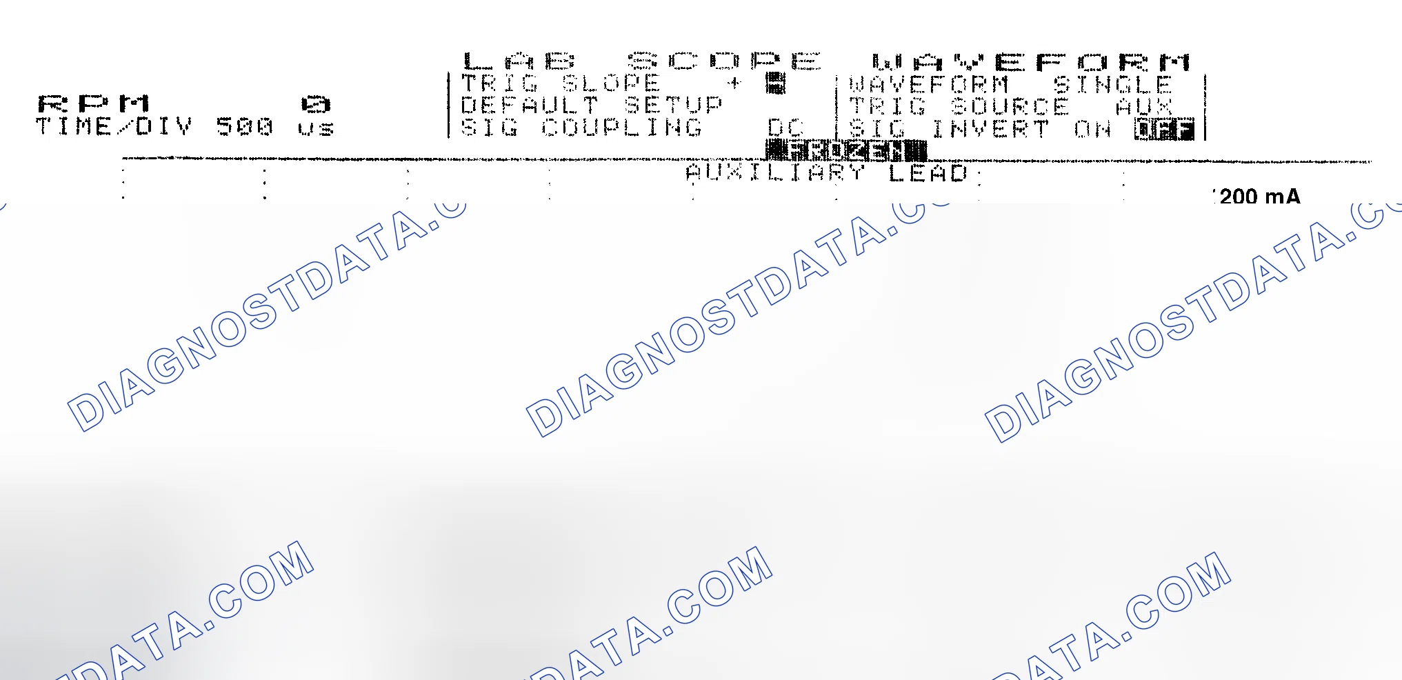 Scheme 17: Single Injector w/Normal Current Flow - Current Pattern