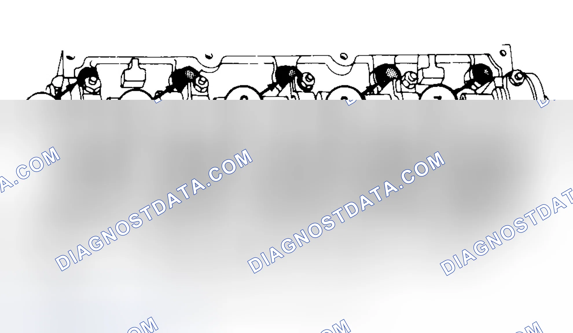 Scheme 7: Typical Cylinder Head Tightening or Loosening Sequence