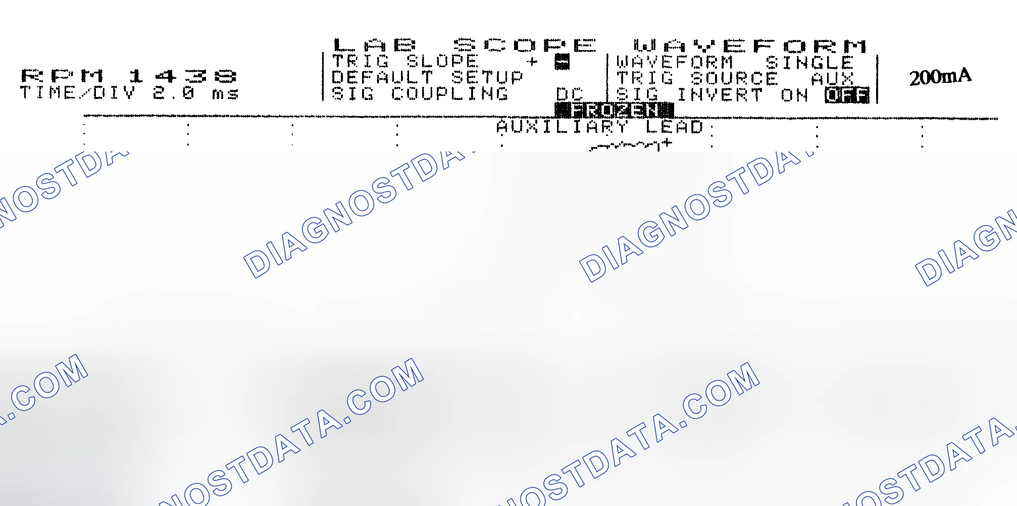 Scheme 15: Single Injector w/Normal Current Flow - Current Pattern