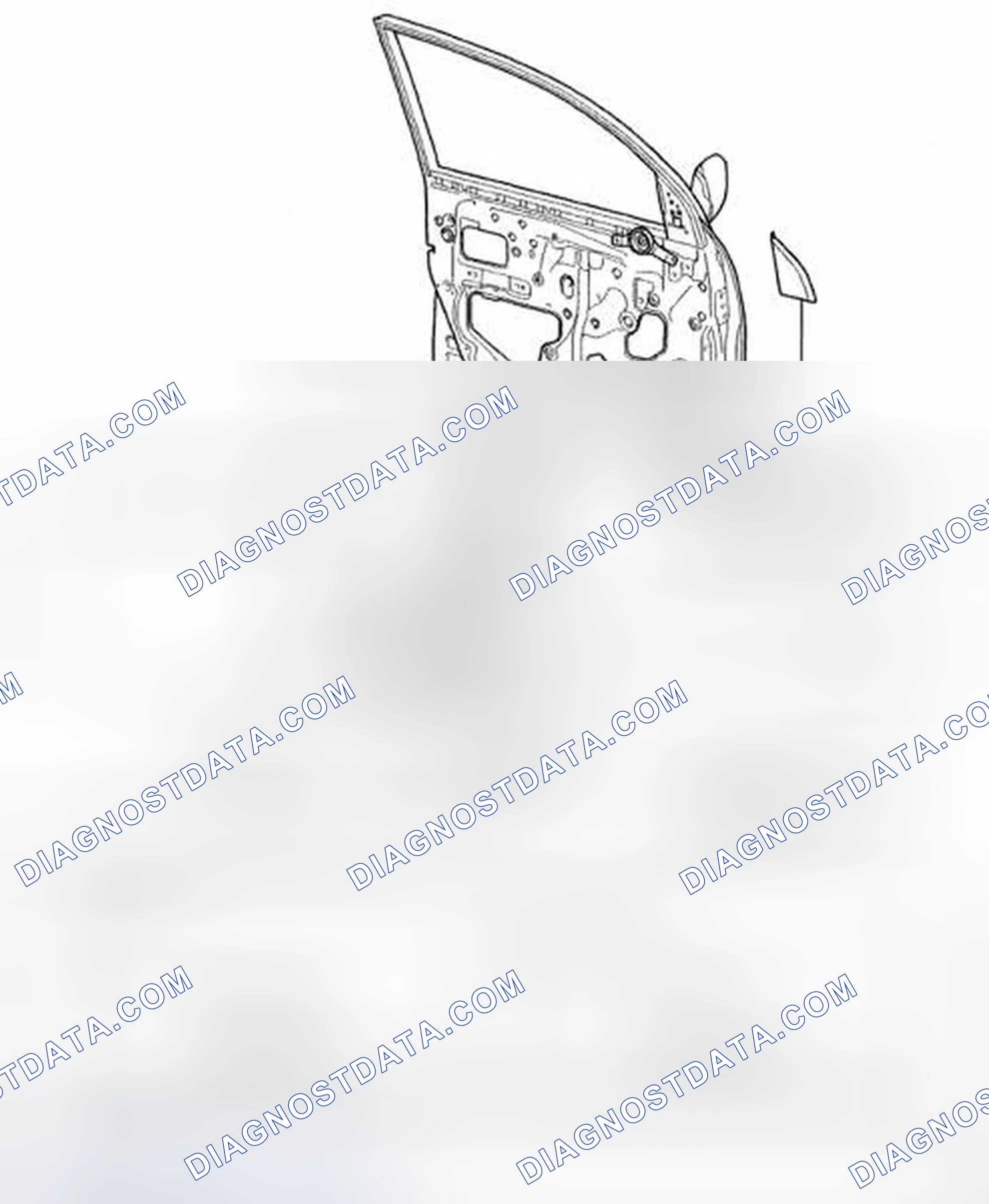 Scheme 135: Identifying Front No. 1 Speaker Components