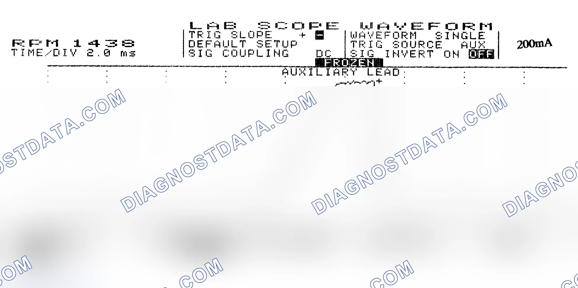 Scheme 15: Single Injector w/Normal Current Flow - Current Pattern