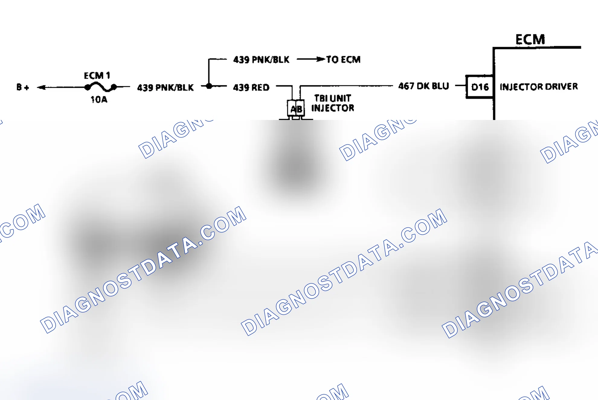 Scheme 1: HEI Ignition & Injector Circuits (2.5L)