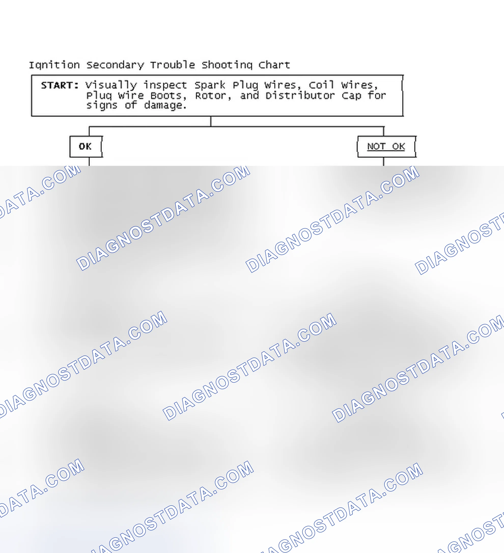 Scheme 1: Ignition Secondary Trouble Shooting Chart