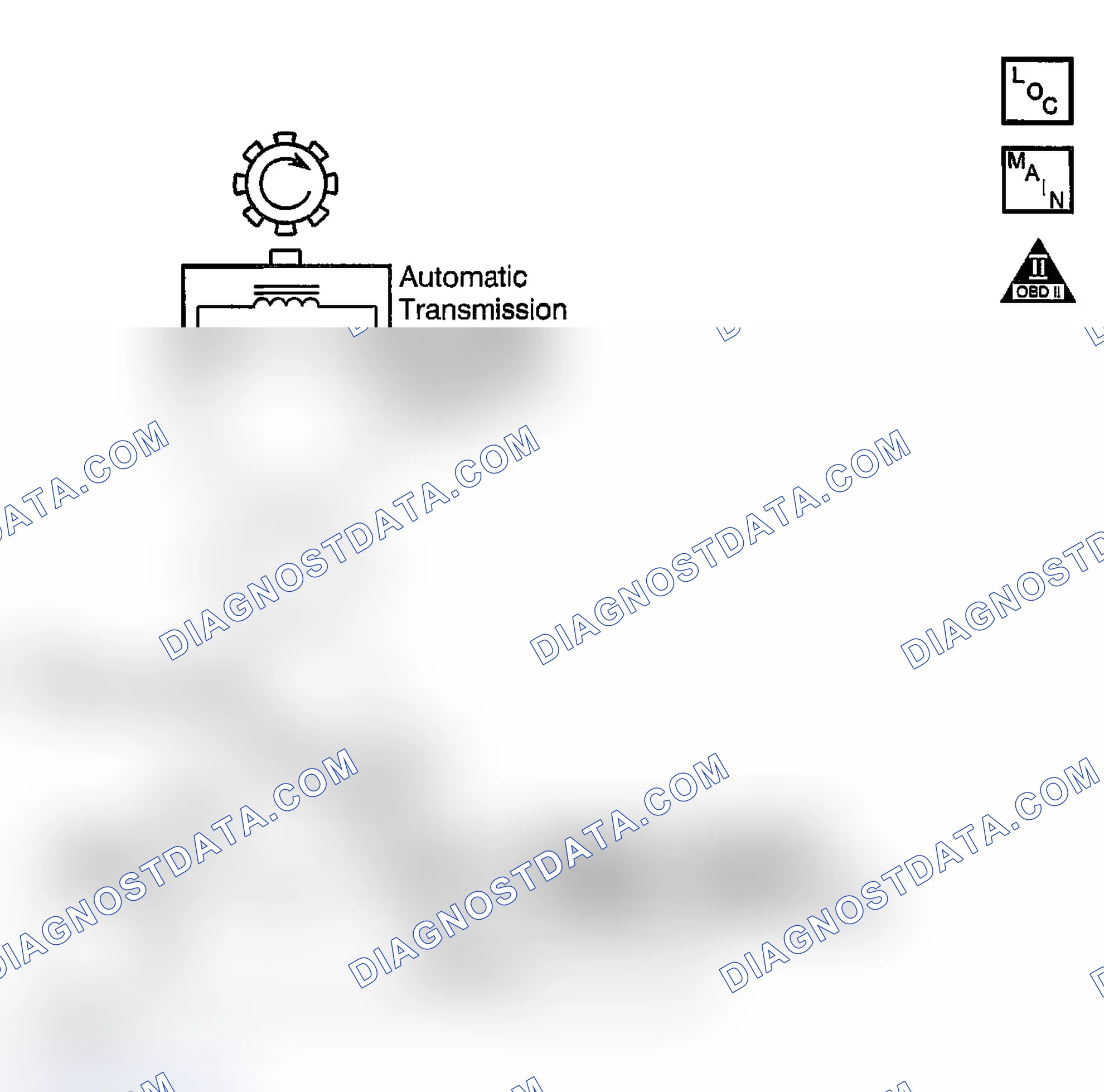 Scheme 701: DTC P0717: Low Or No Input Speed During High Vehicle And High Engine Speeds