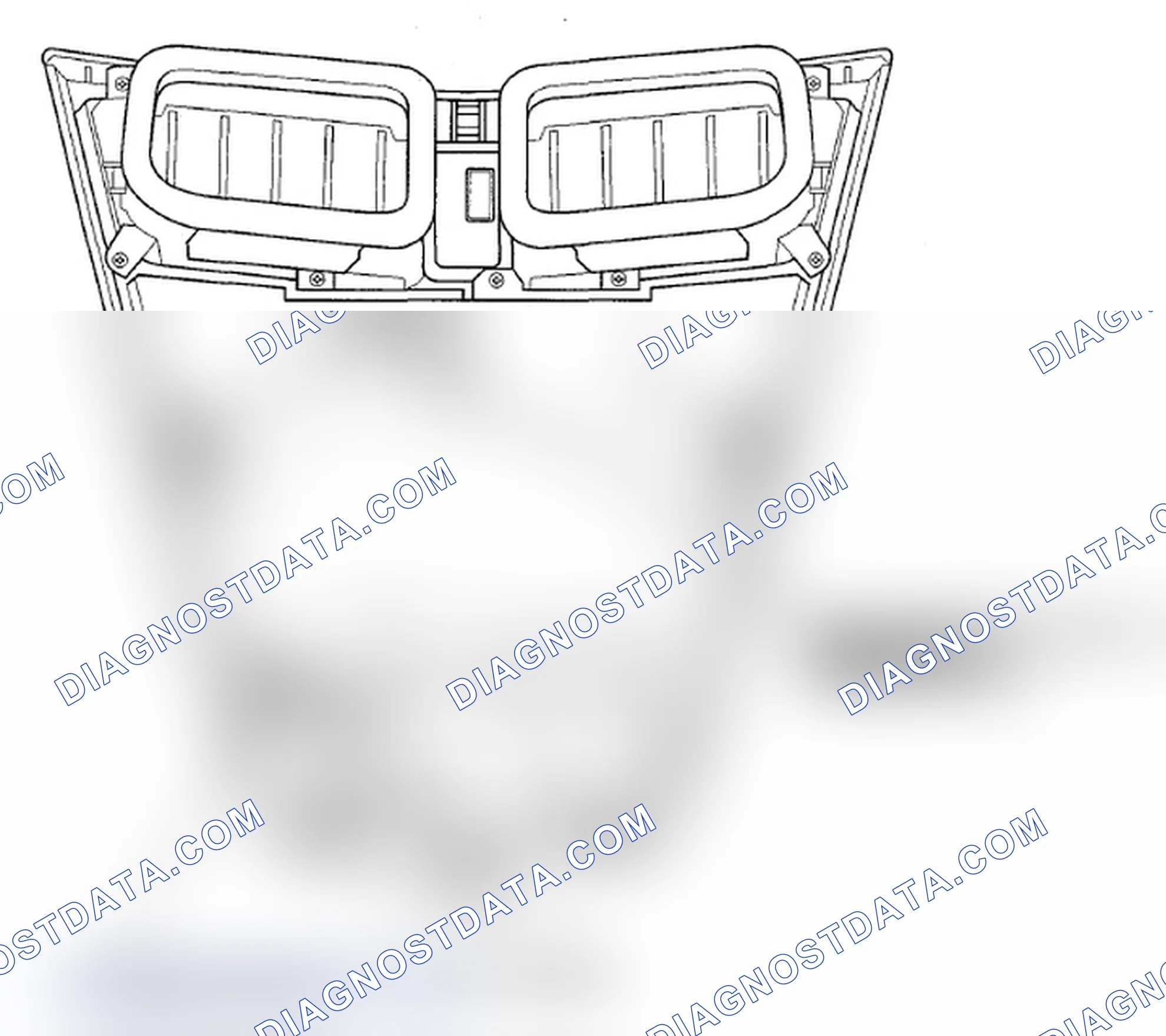 Scheme 31: Audio-Navigation and HVAC Switch Panel Connector for Inputs and Outputs (with navigation)