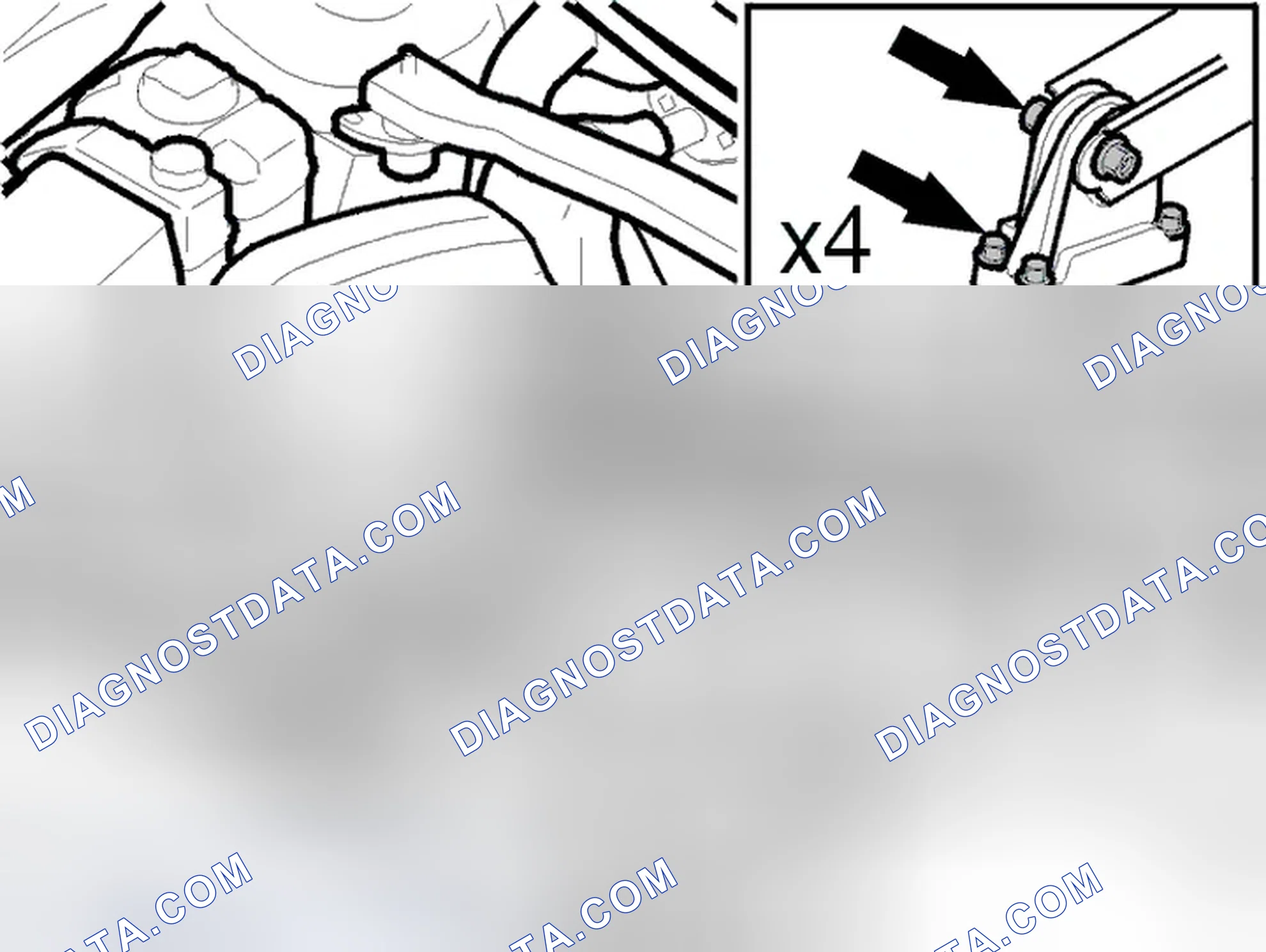 Scheme 4: Removing the torque bracket