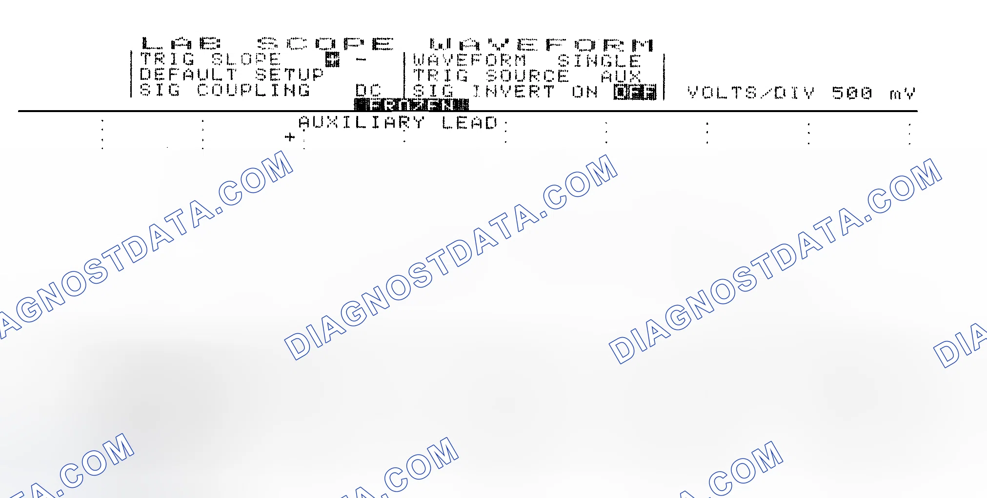 Scheme 14: Single Injector w/Excessive Current Flow - Current Pattern