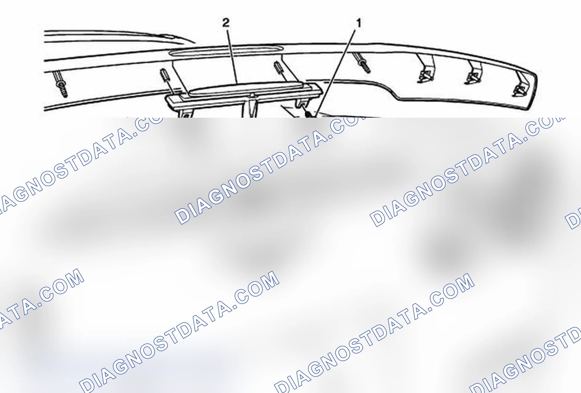 Scheme 27: High Mount Stop Lamp Replacement (ZR1)