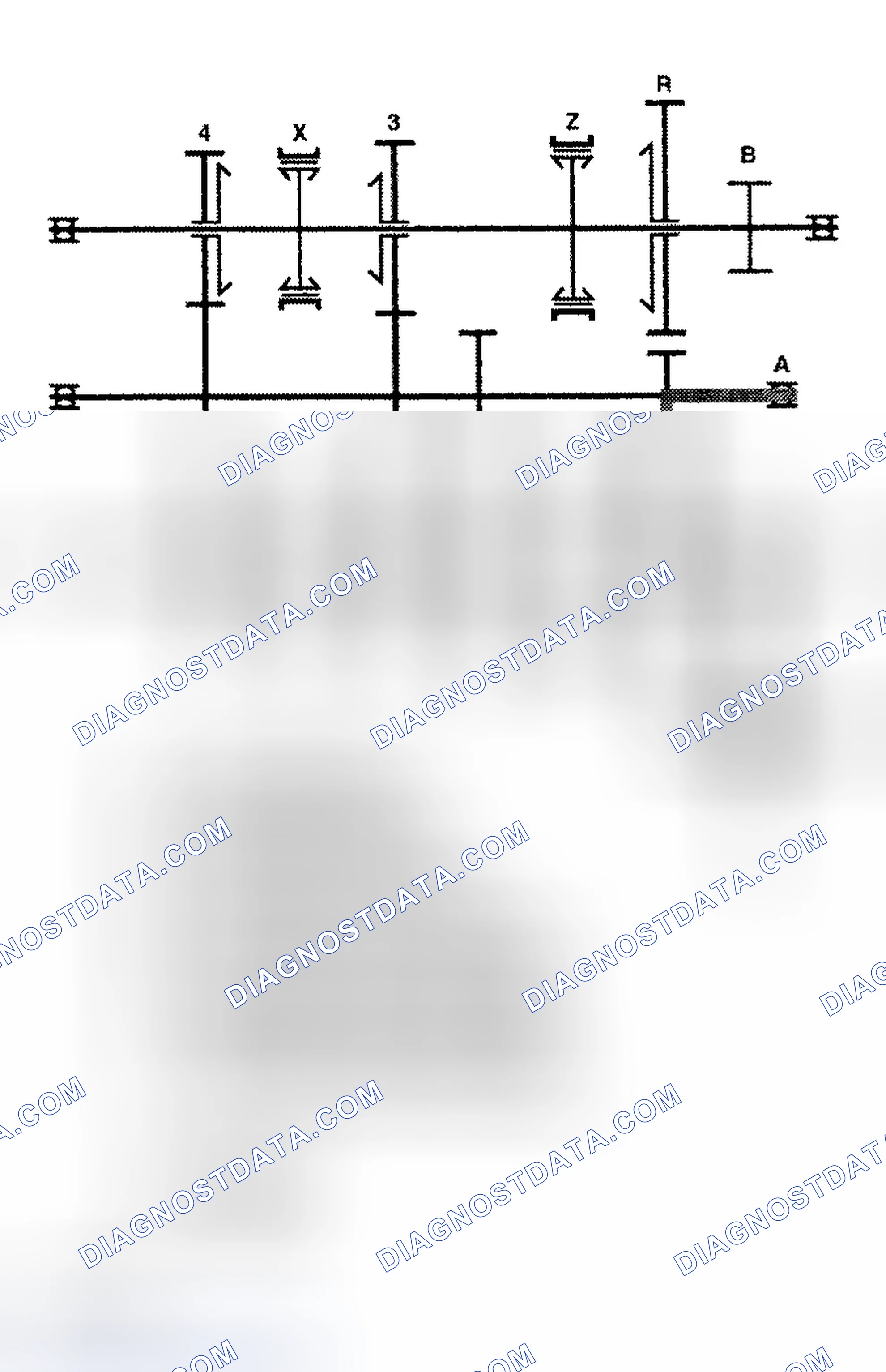 Scheme 65: First Gear Power Flow
