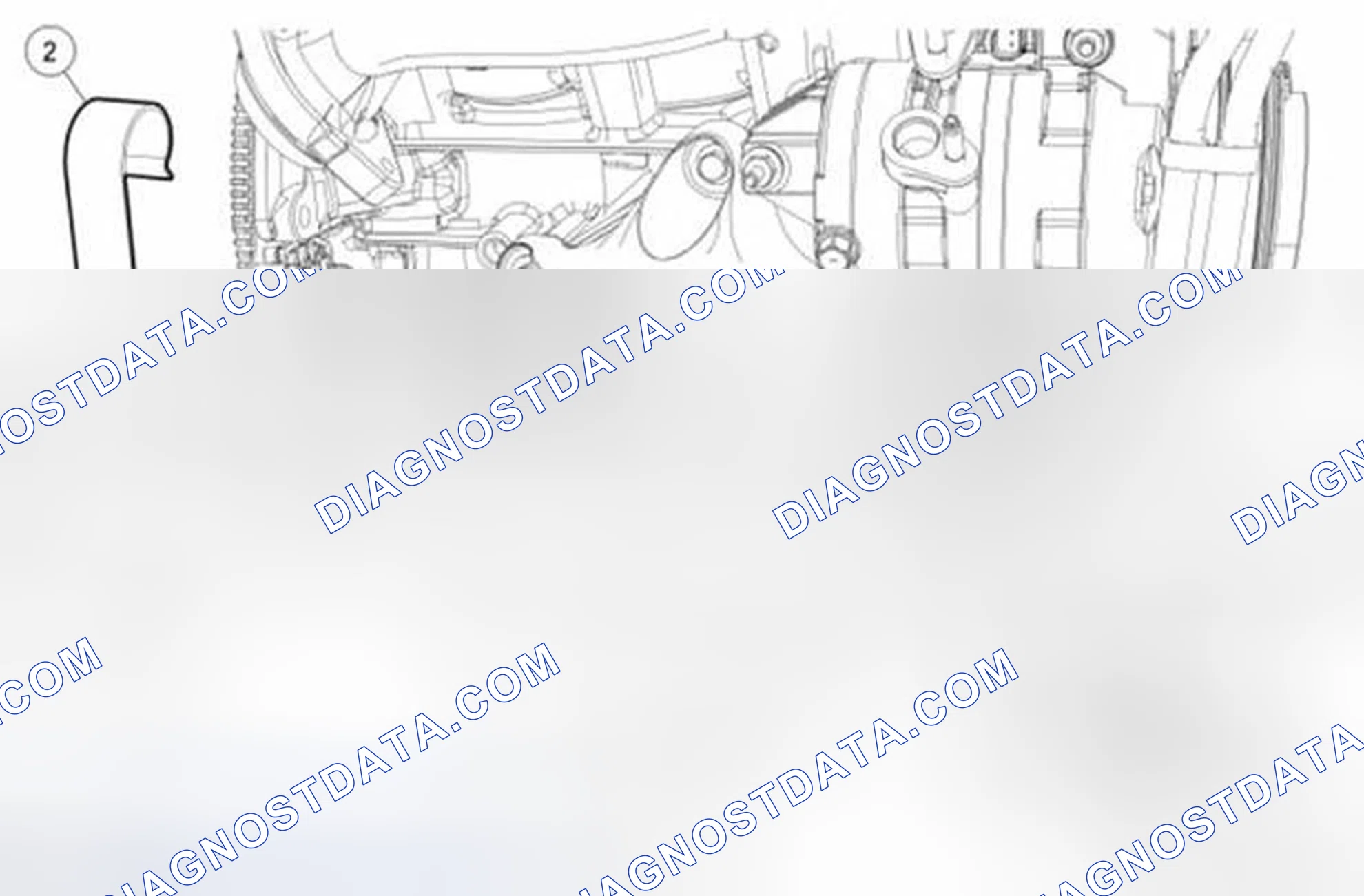 Scheme 345: Engine Support Insulator - RH (View 1 of 2)